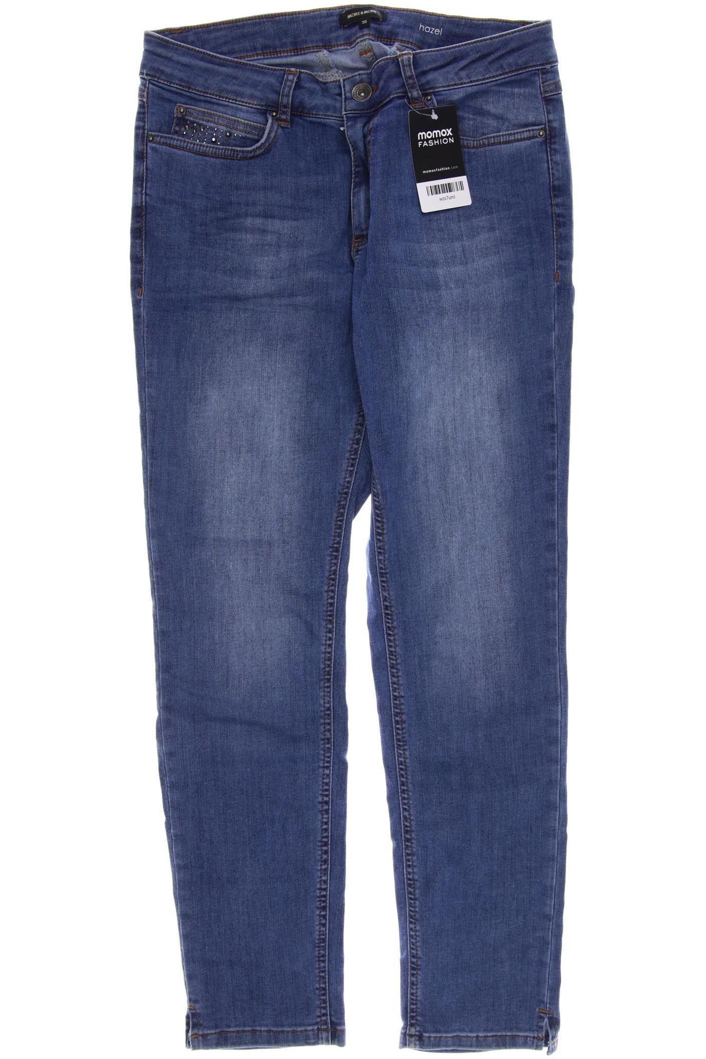 

More & More Damen Jeans, blau