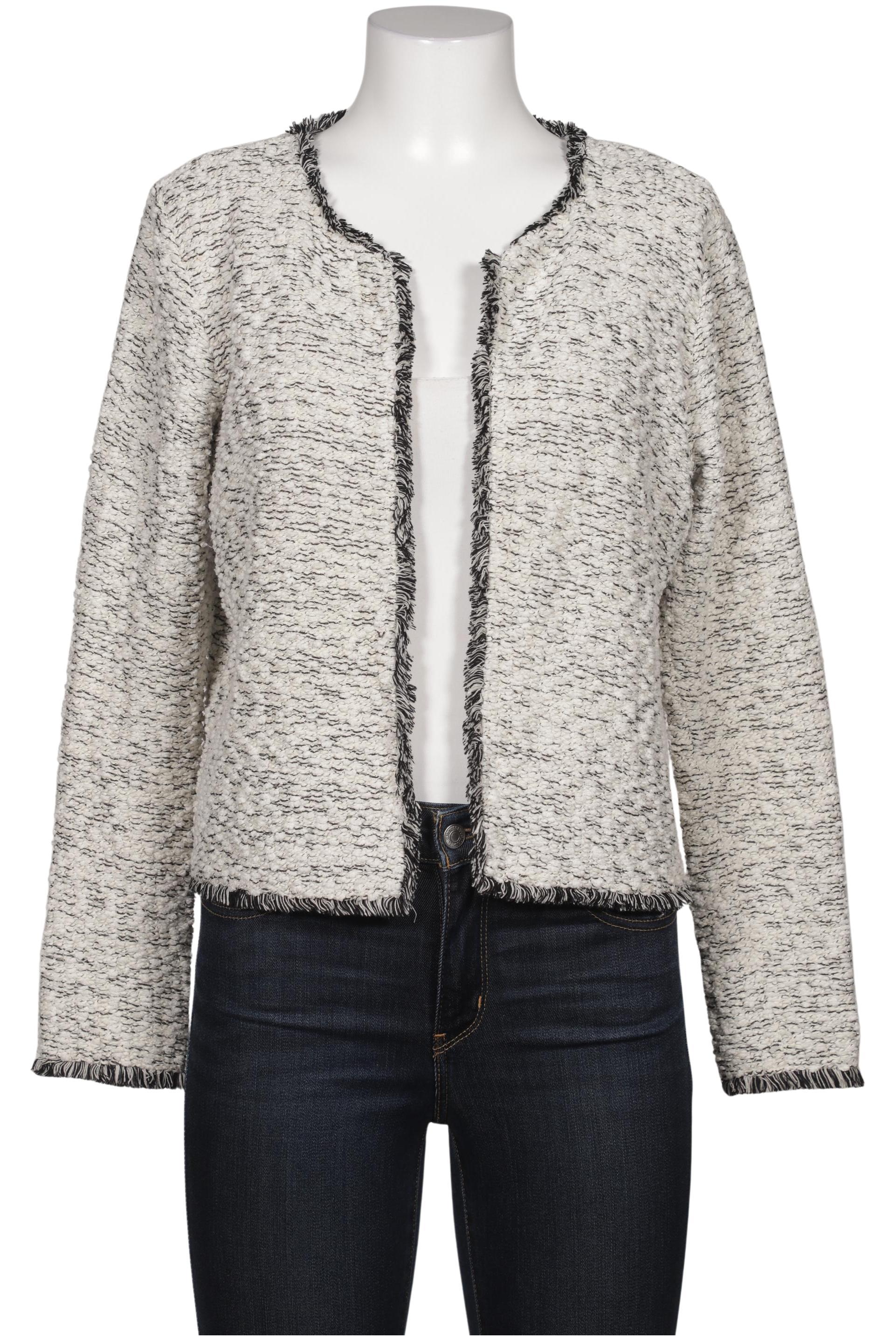 

More & More Damen Strickjacke, weiß, Gr. 40