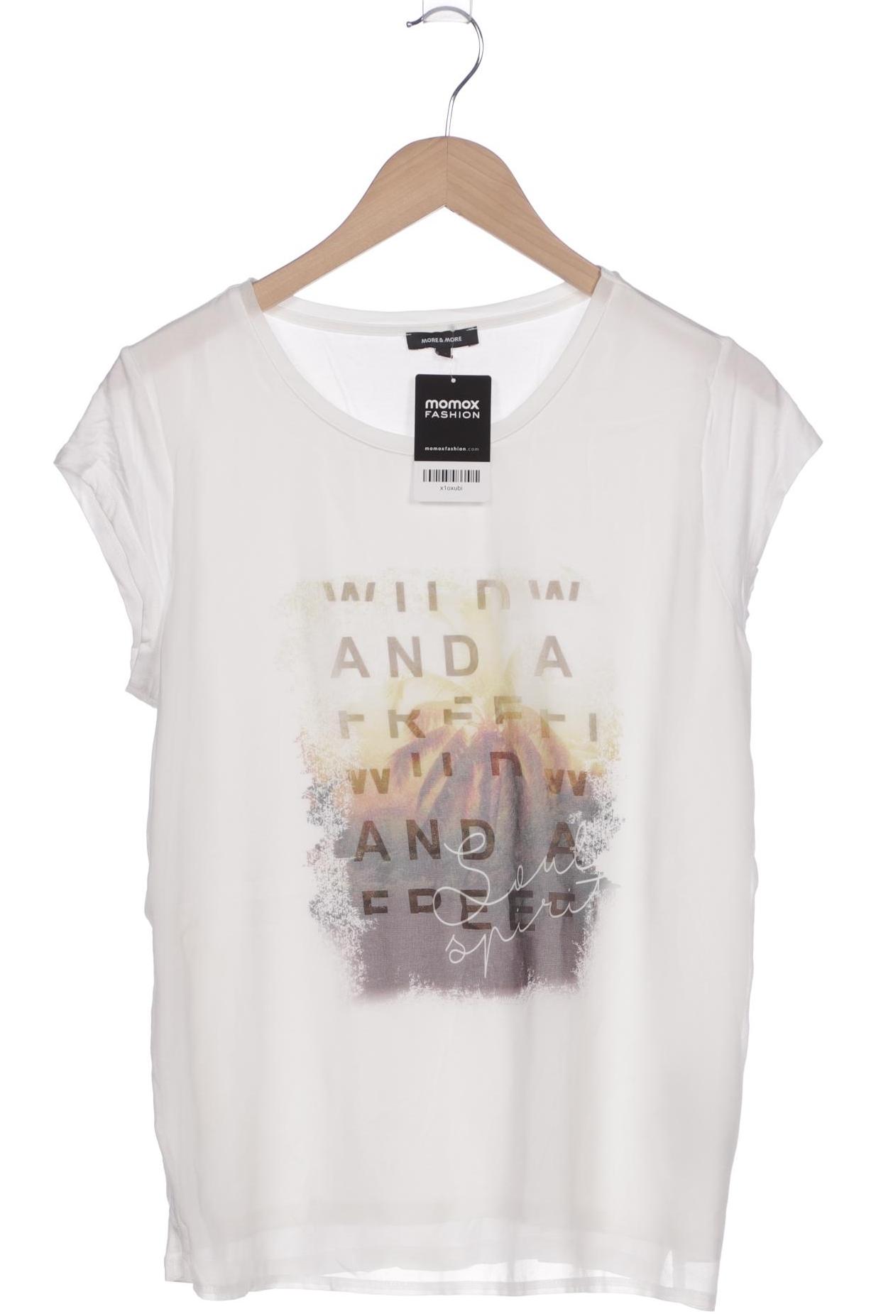 

More & More Damen T-Shirt, weiß, Gr. 40