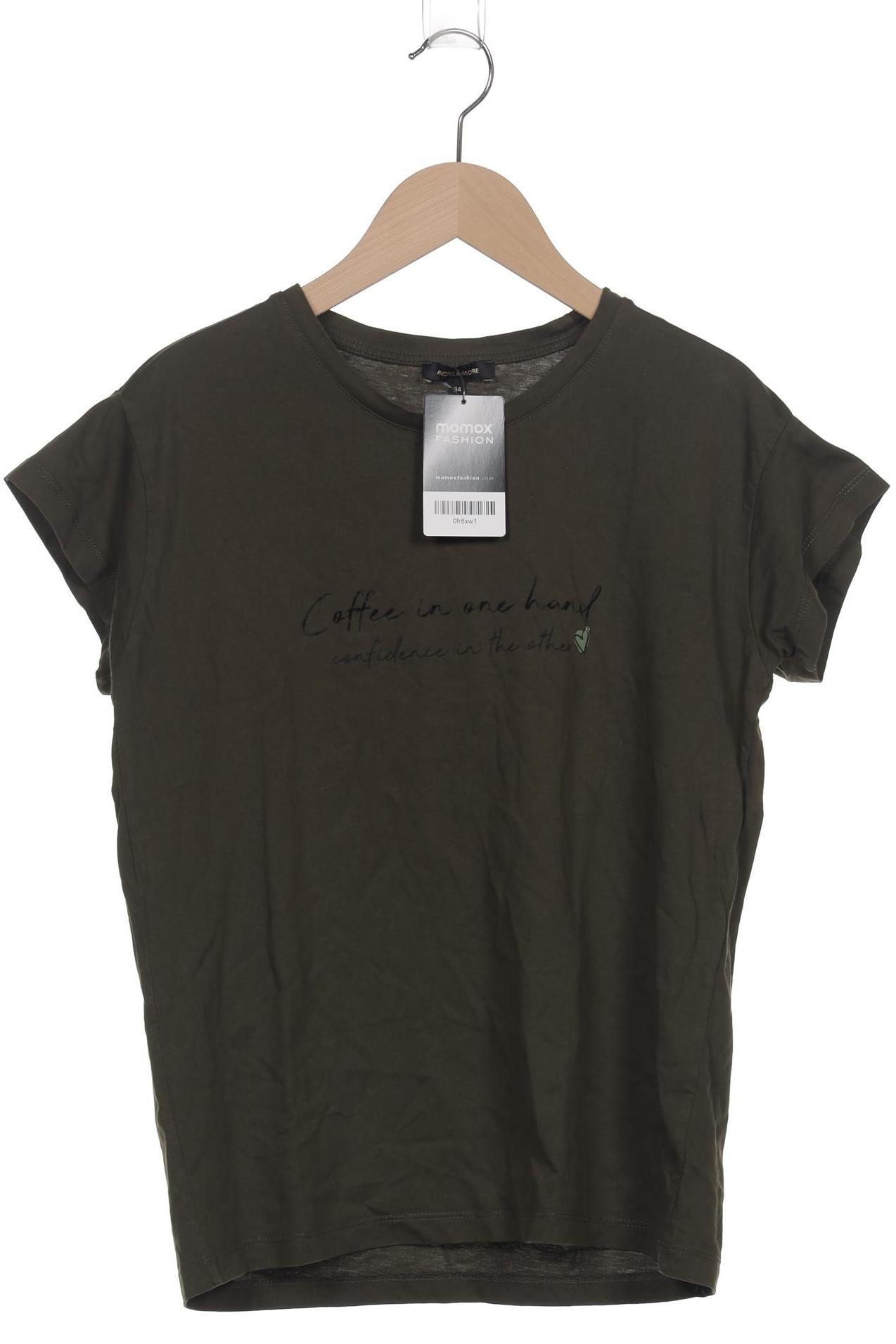 

More & More Damen T-Shirt, grün, Gr. 34