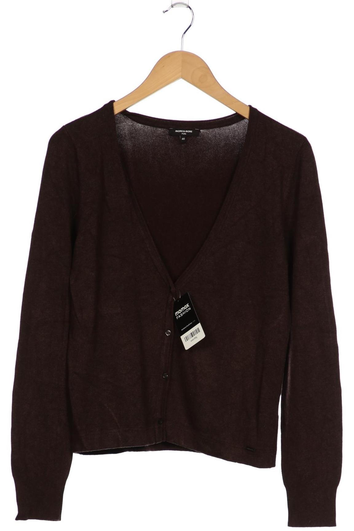

More & More Damen Strickjacke, braun, Gr. 40
