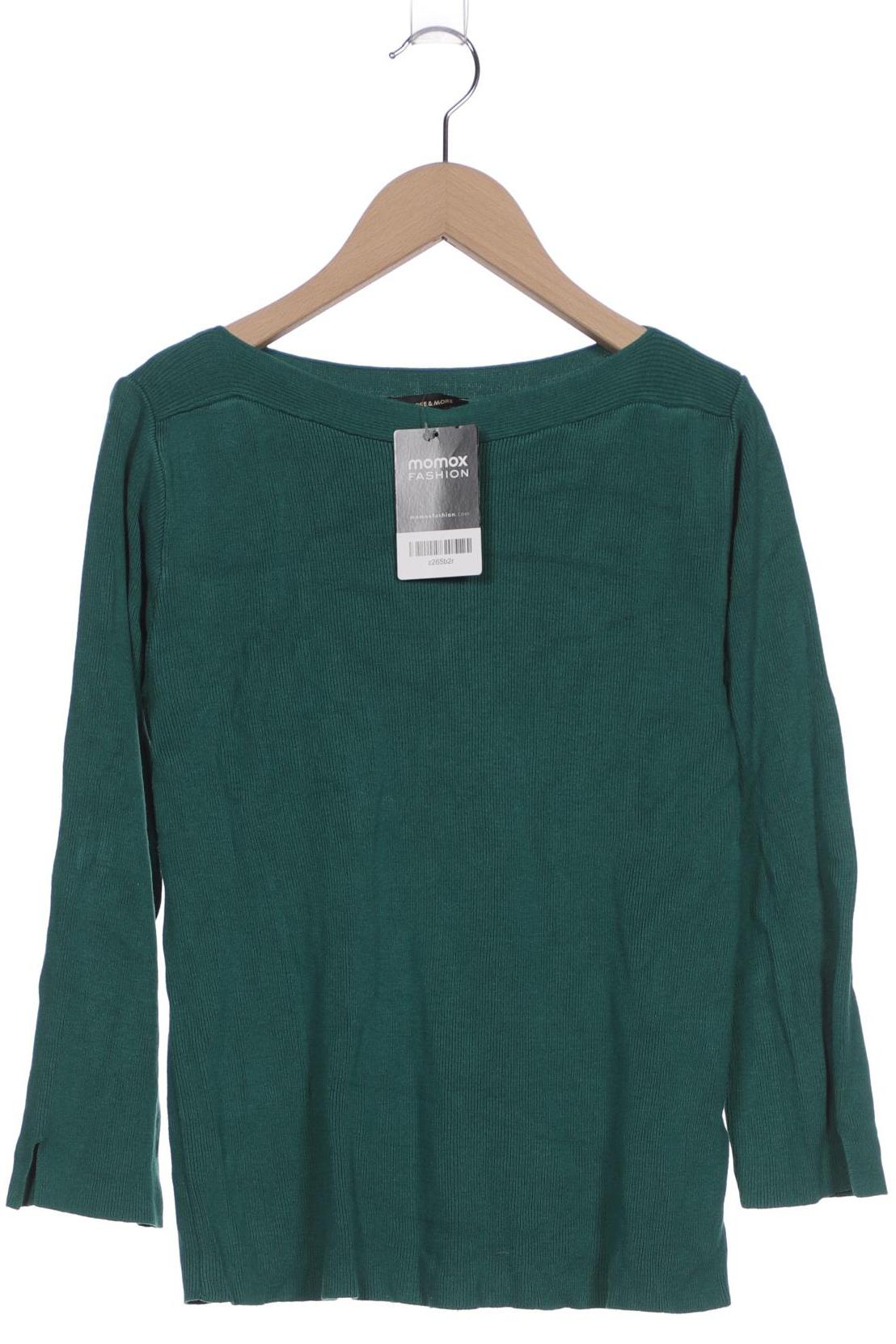 

More & More Damen Pullover, grün, Gr. 34