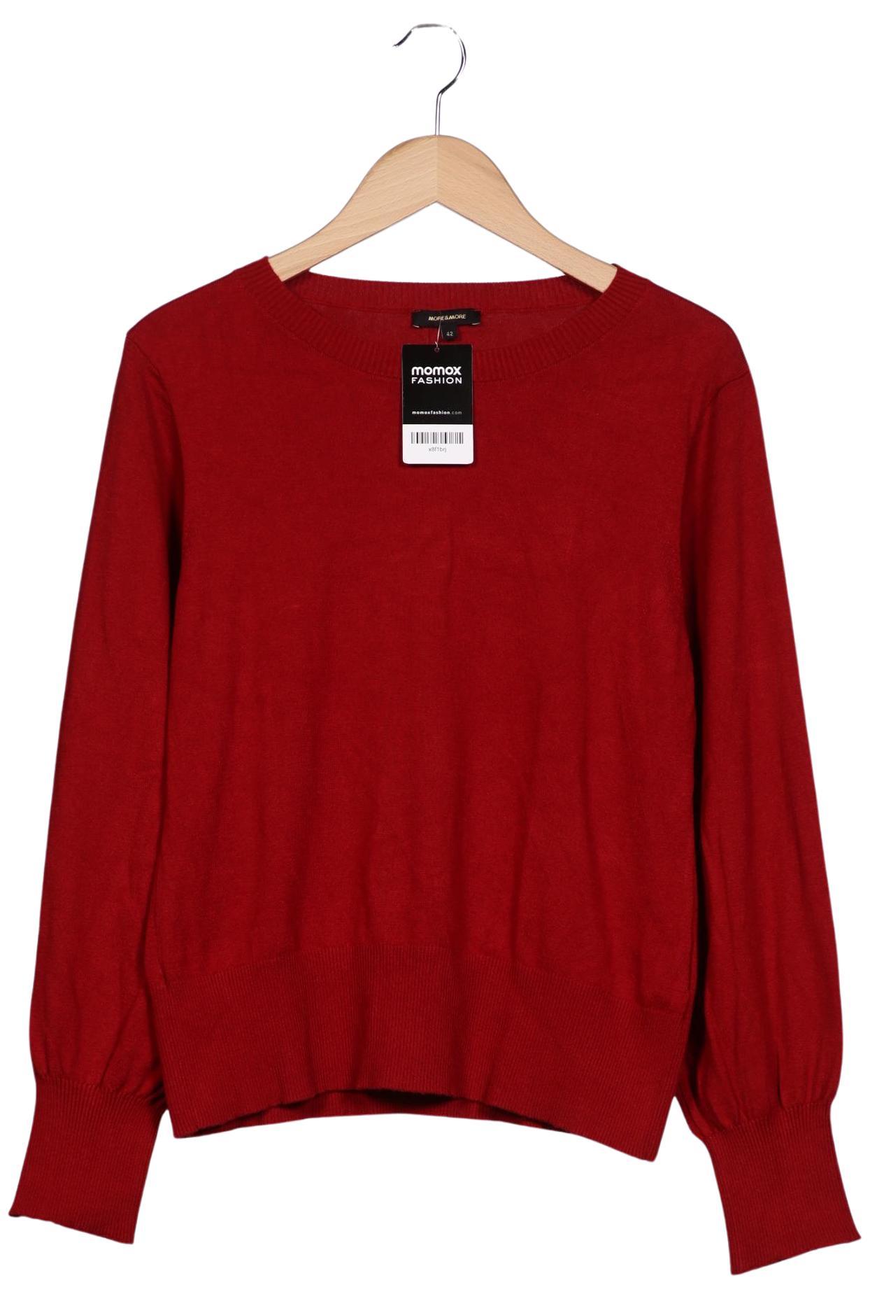 

More & More Damen Pullover, rot, Gr. 42