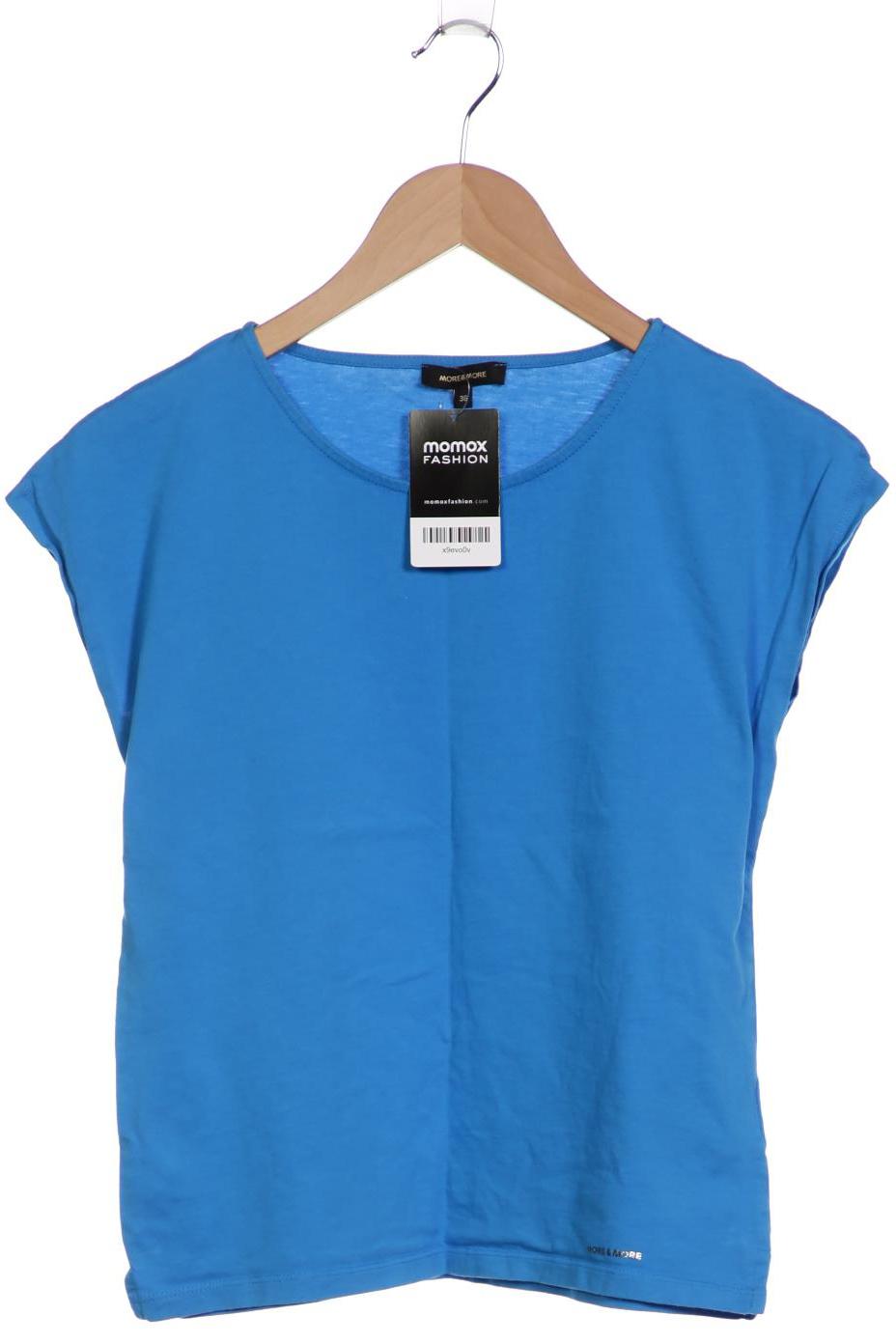 

More & More Damen T-Shirt, blau, Gr. 36