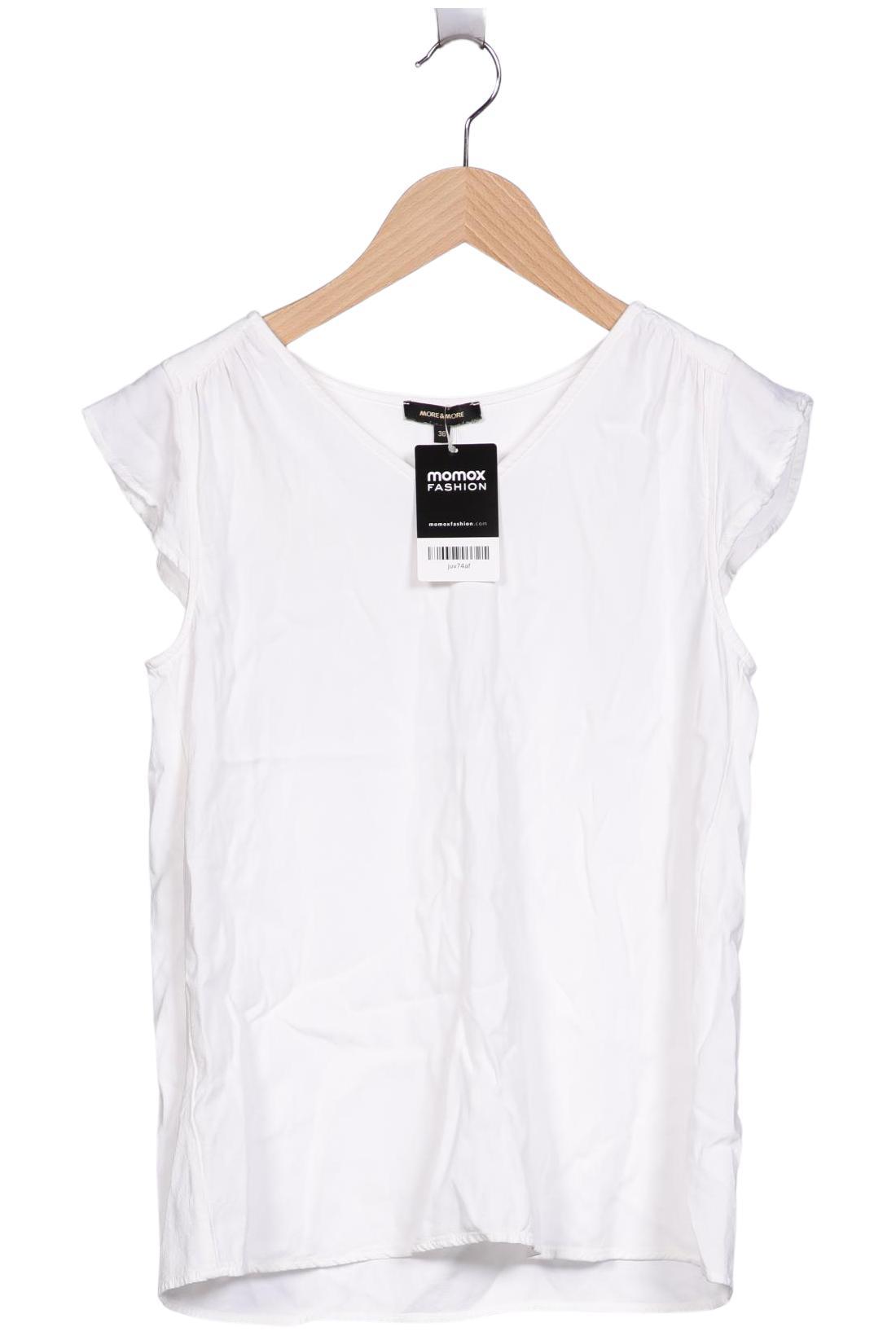 

More & More Damen T-Shirt, weiß, Gr. 36