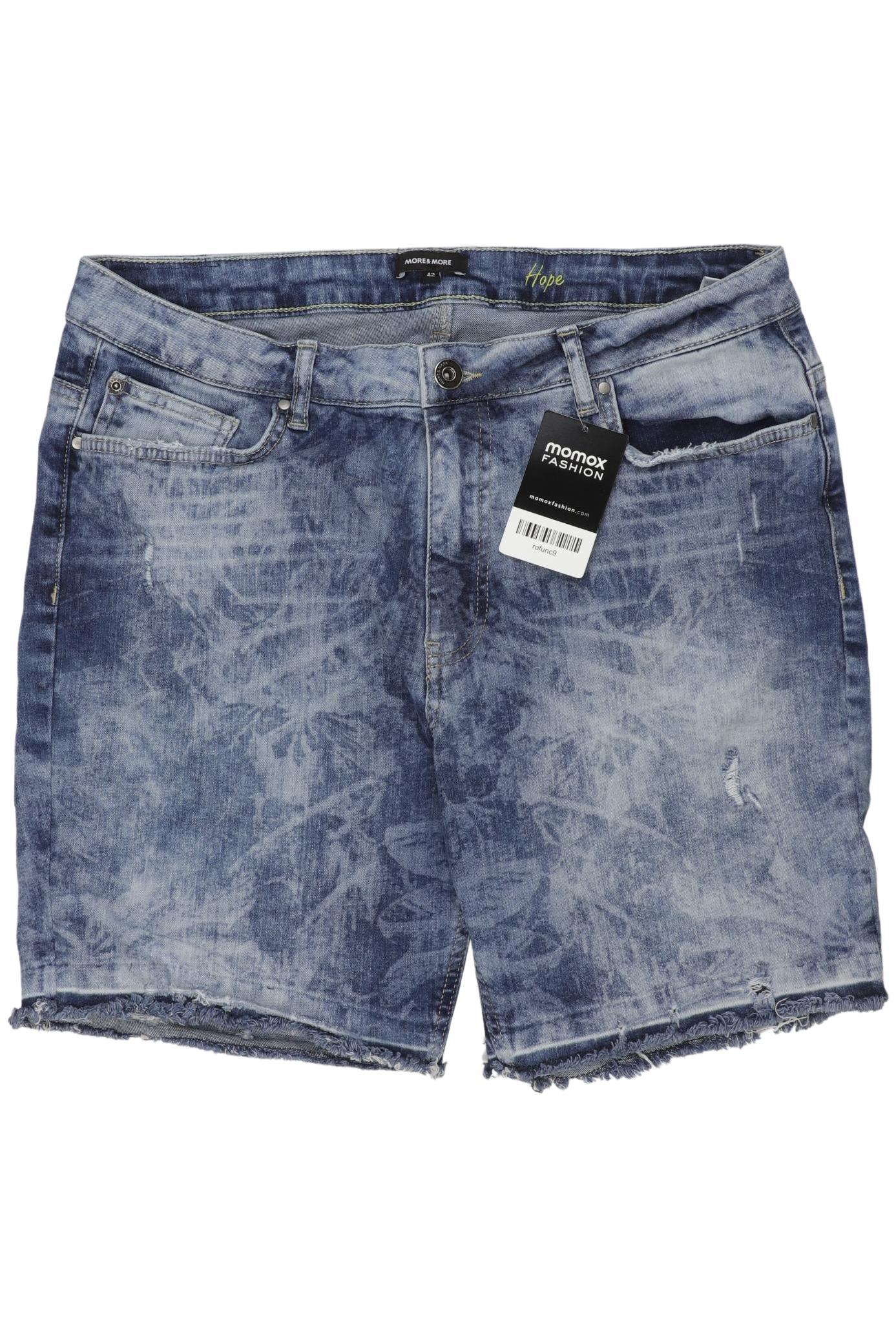 

More & More Damen Shorts, blau, Gr. 42