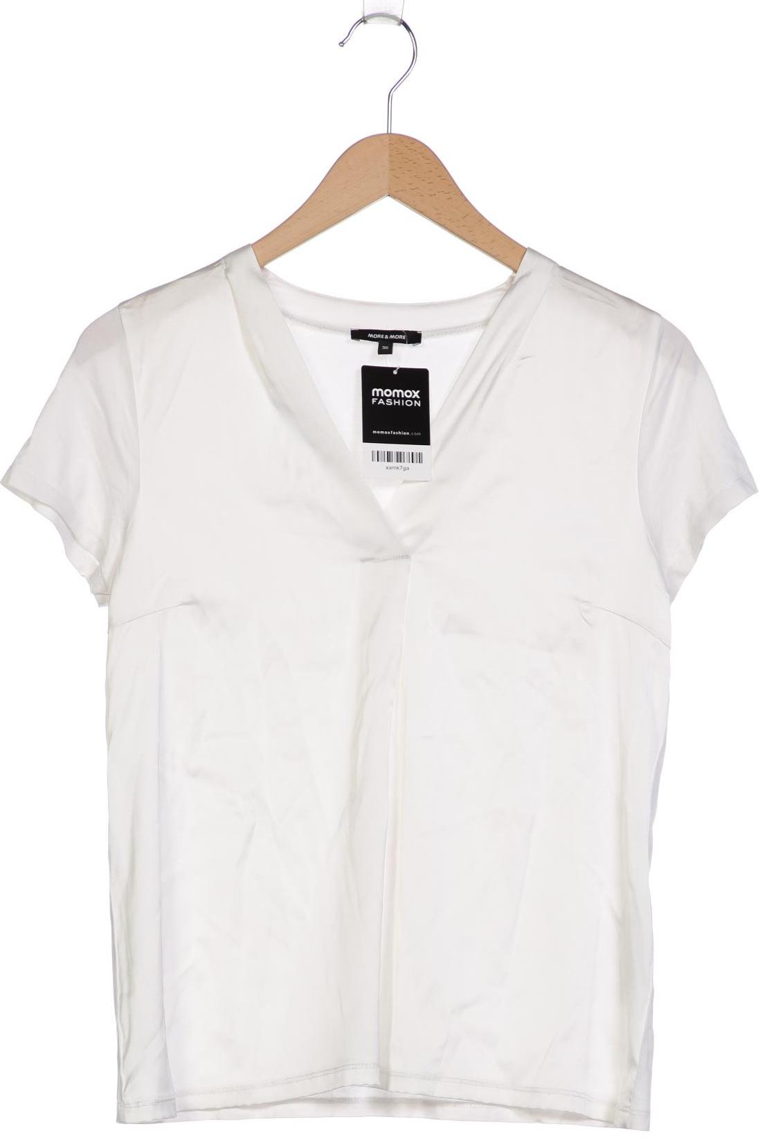 

More & More Damen T-Shirt, weiß, Gr. 36