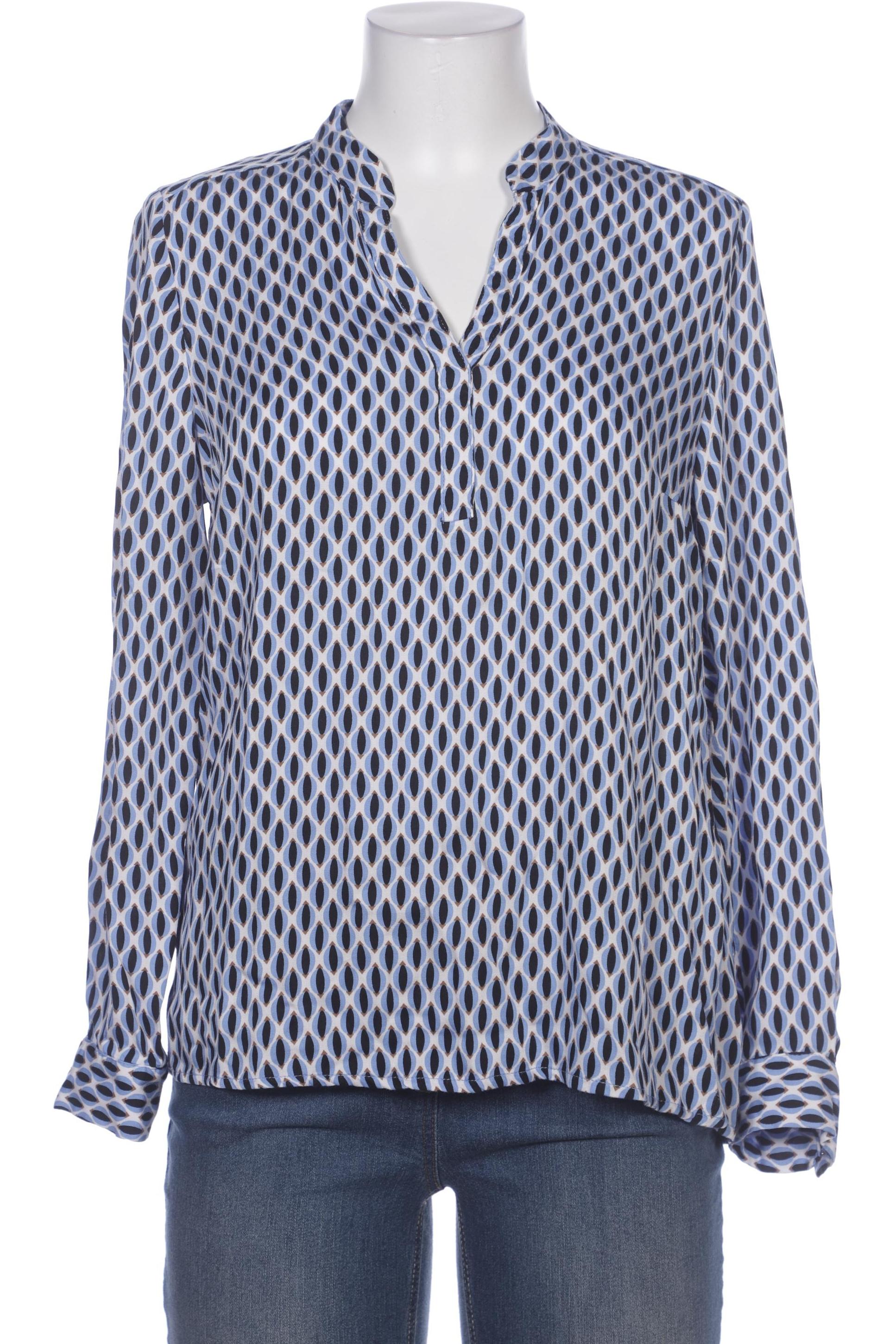 

More & More Damen Bluse, blau, Gr. 40