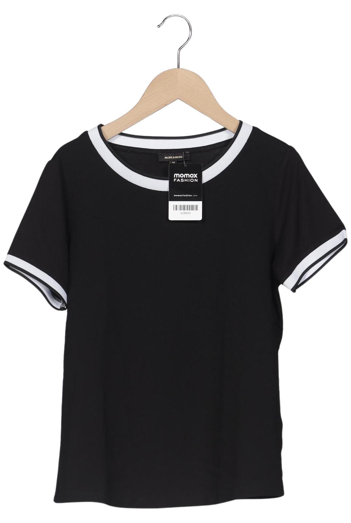 

More & More Damen T-Shirt, schwarz, Gr. 34