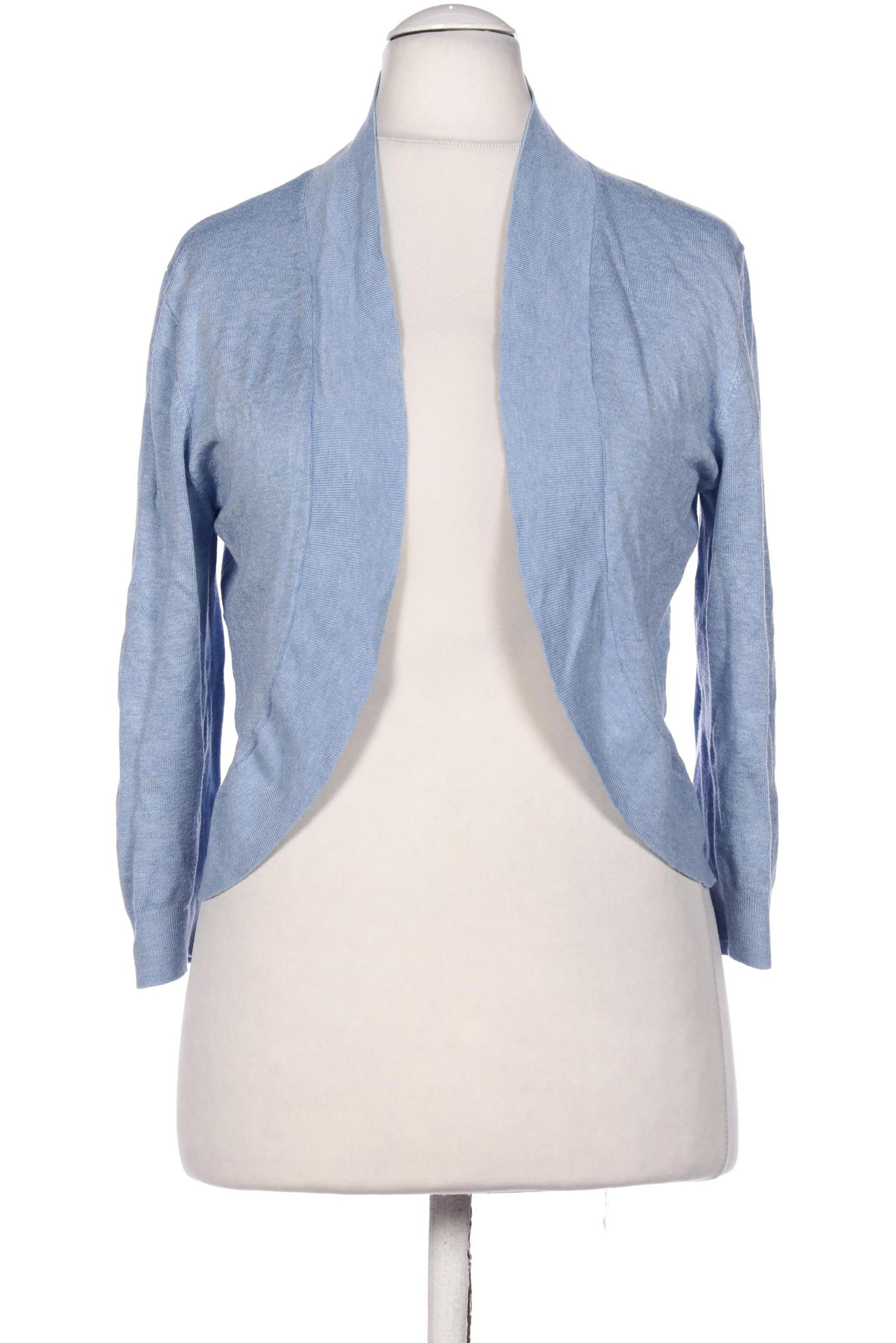 

More & More Damen Strickjacke, hellblau, Gr. 38