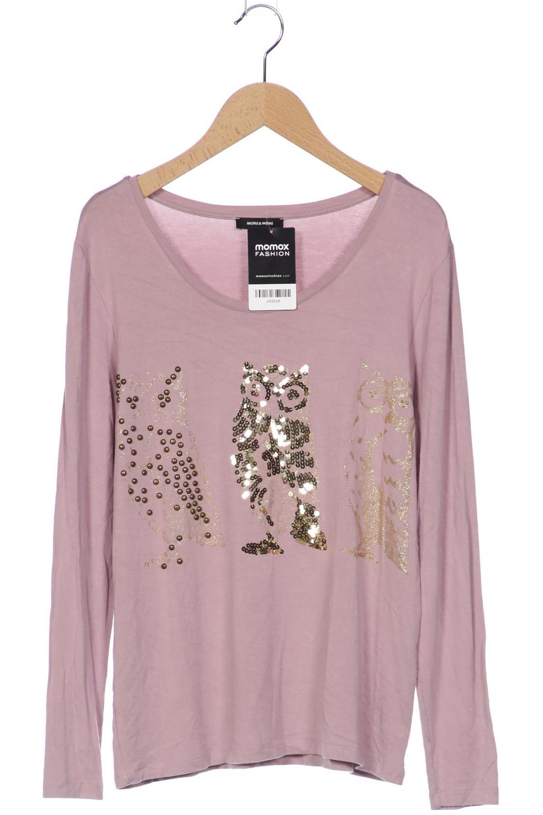 

More & More Damen Langarmshirt, pink, Gr. 34