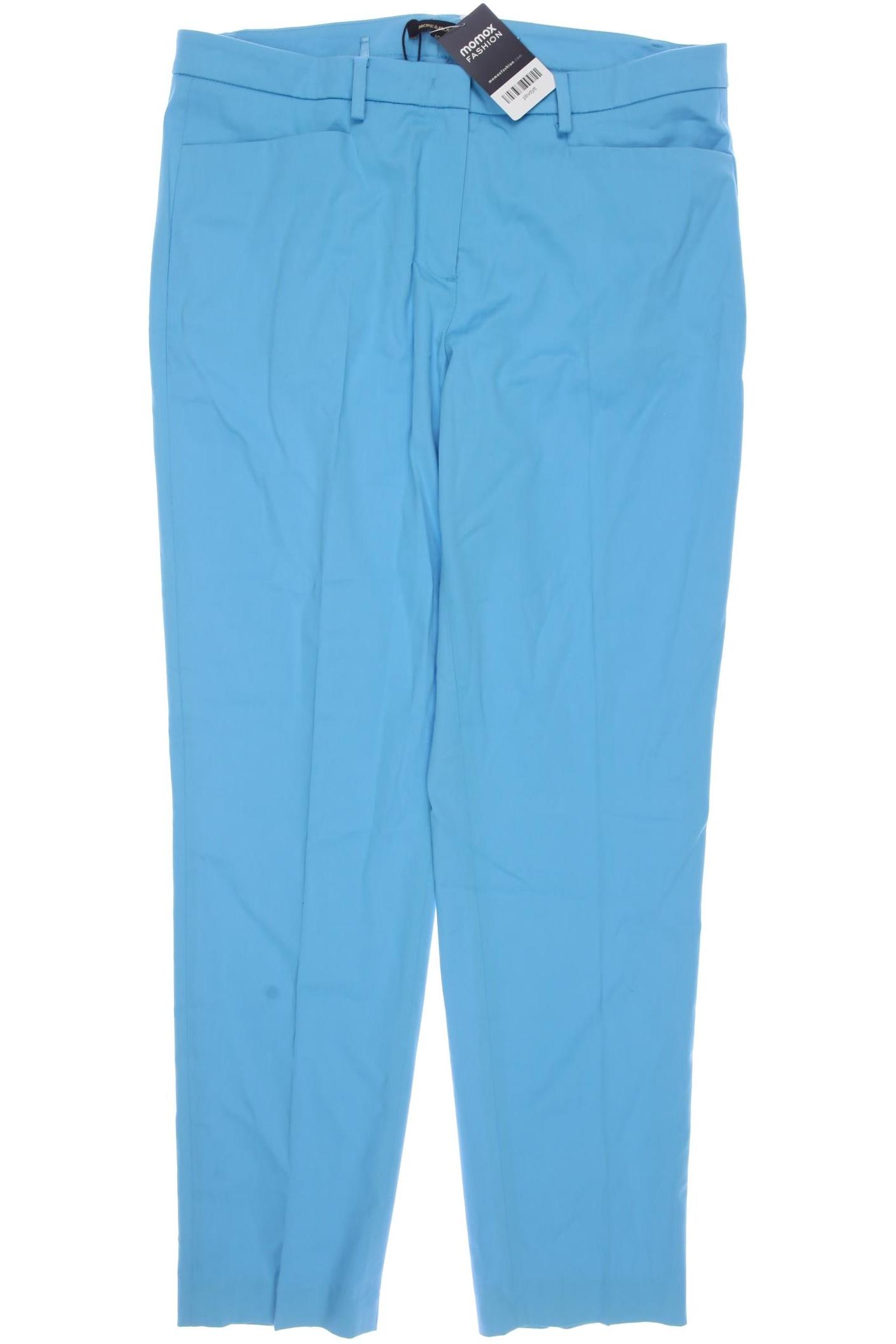 

More & More Damen Stoffhose, blau, Gr. 40
