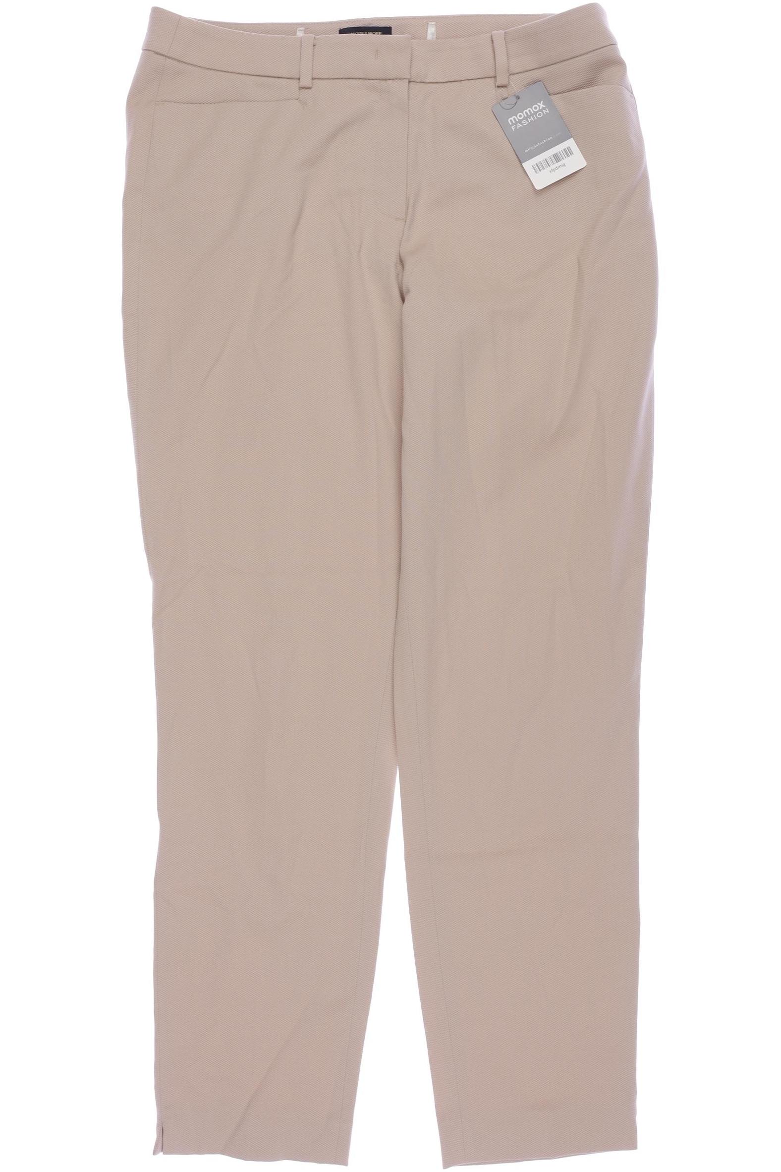 

More & More Damen Stoffhose, beige, Gr. 40
