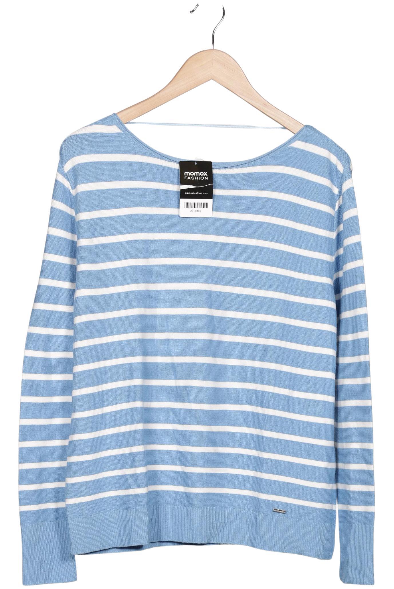 

More & More Damen Pullover, blau, Gr. 46