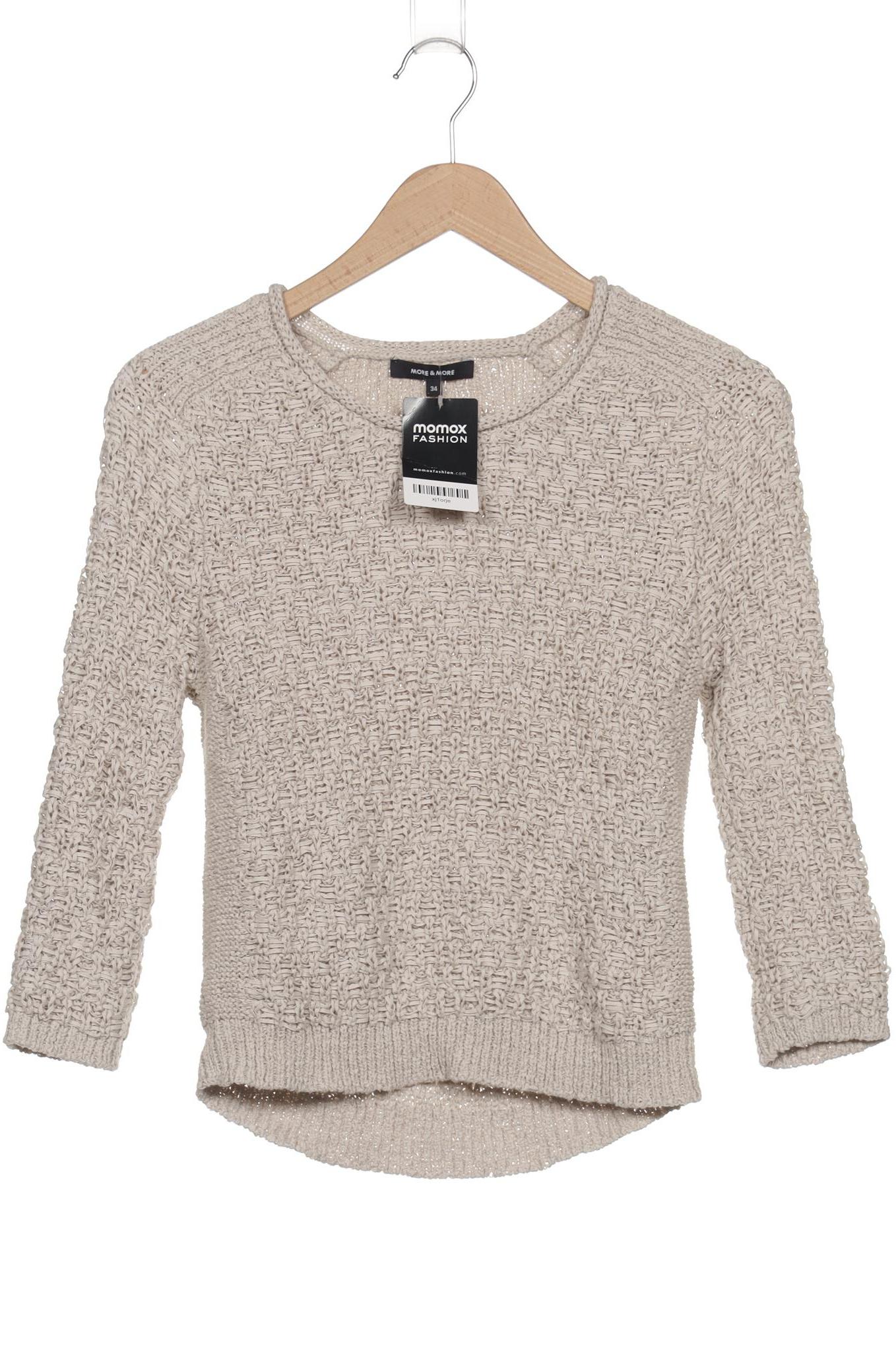 

More & More Damen Pullover, beige, Gr. 34