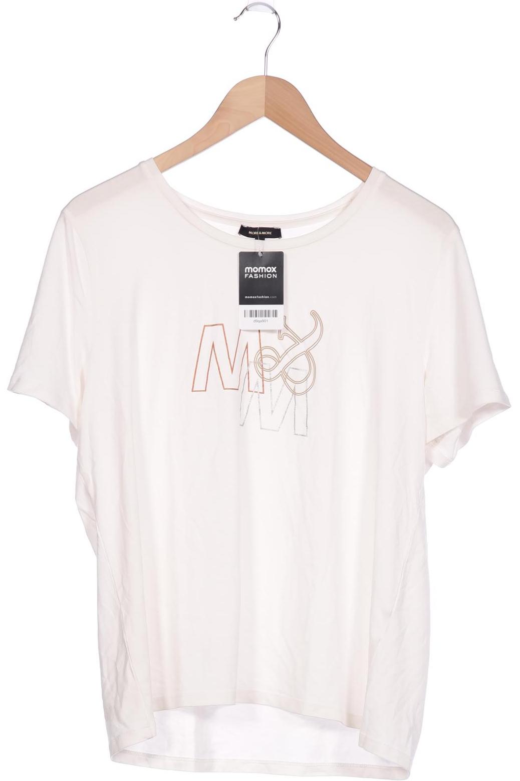 

More & More Damen T-Shirt, weiß, Gr. 46