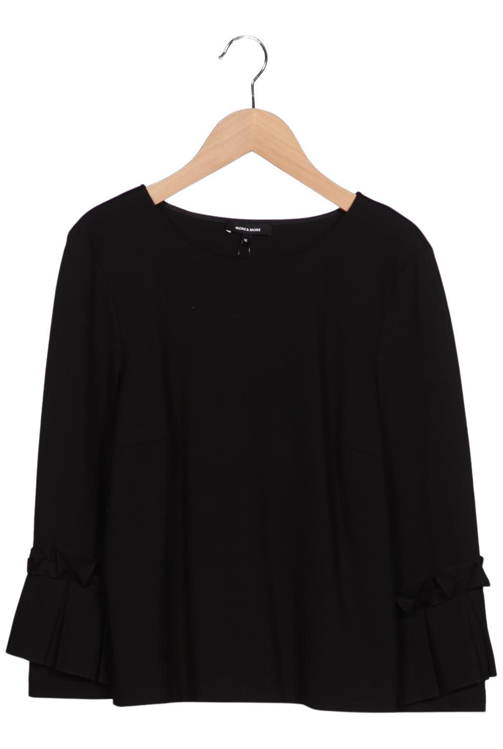 

More & More Damen Sweatshirt, schwarz, Gr. 36