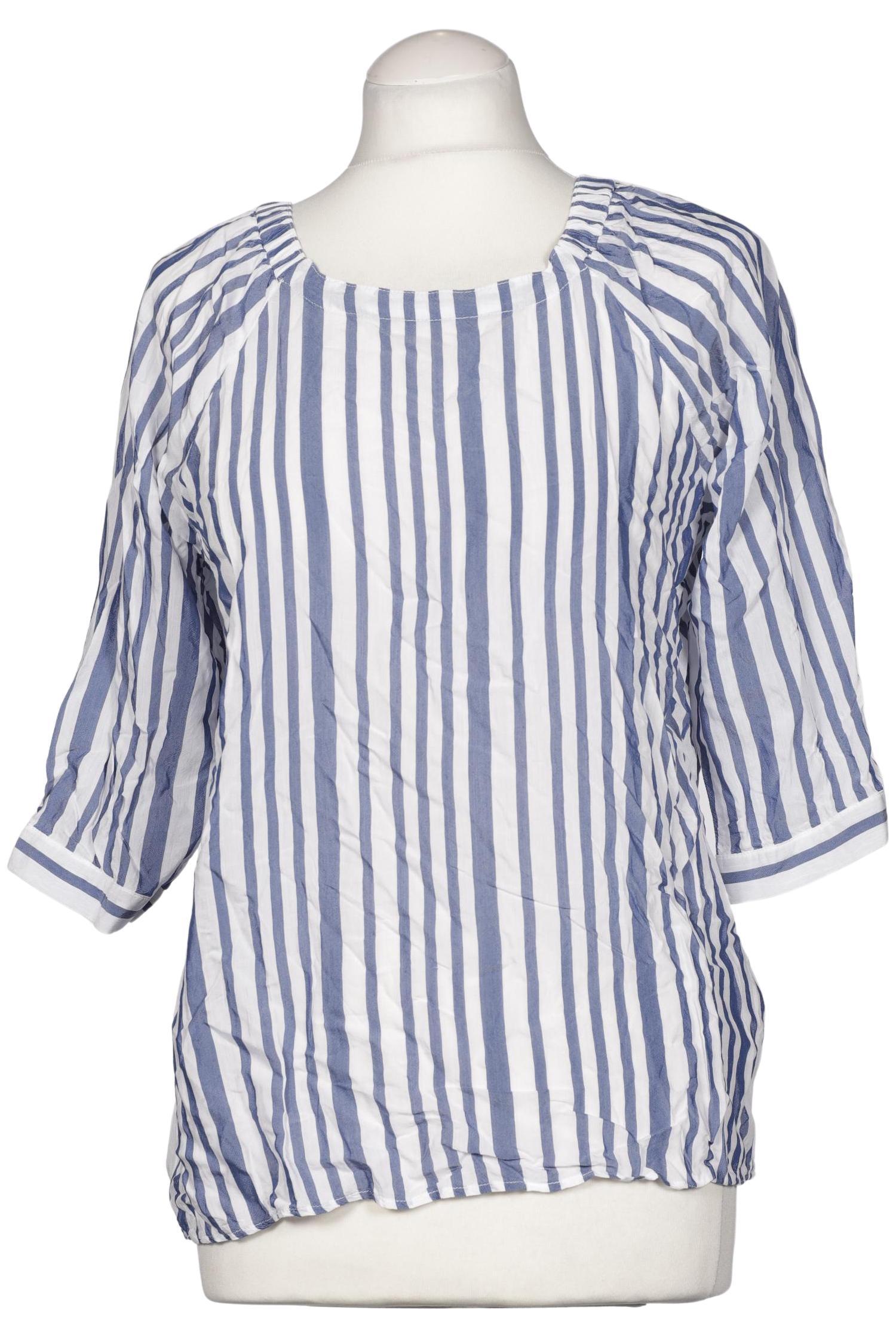 

More & More Damen Bluse, blau, Gr. 36