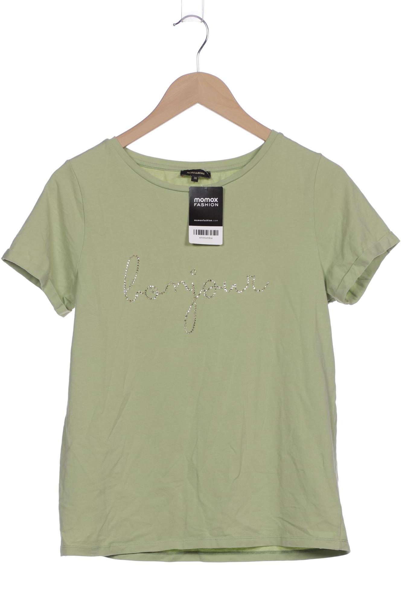 

More & More Damen T-Shirt, hellgrün, Gr. 36