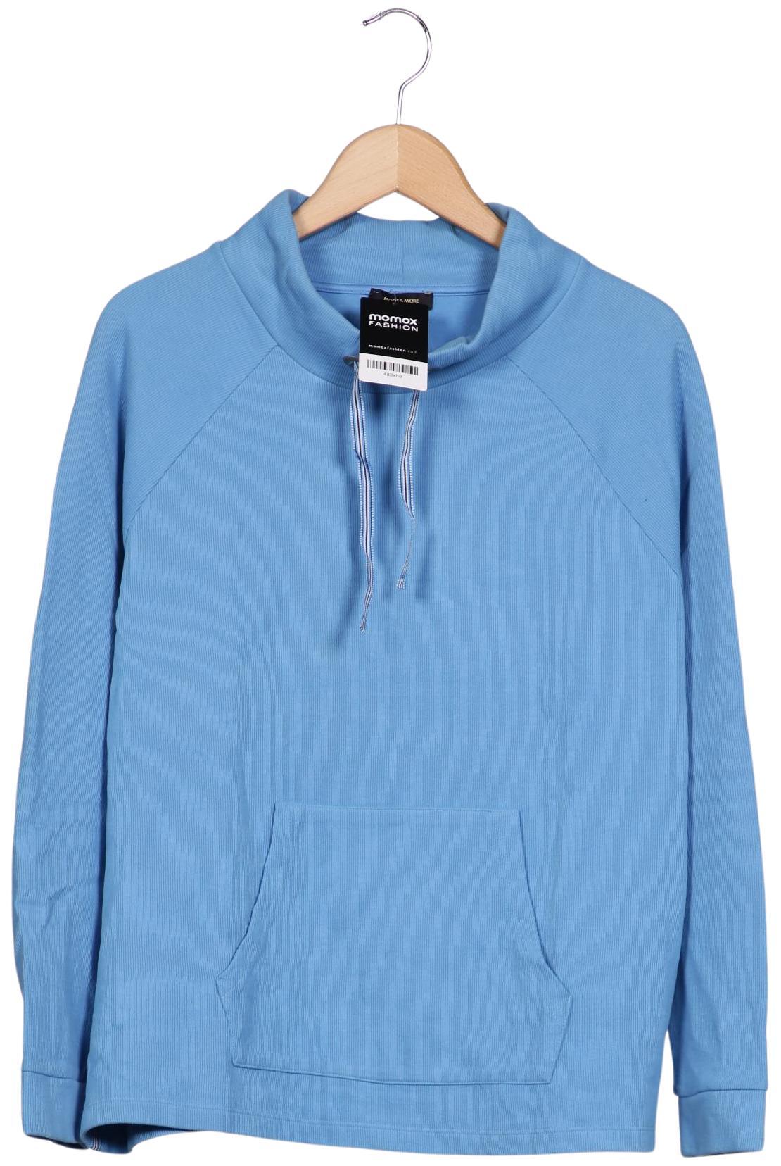 

More & More Damen Sweatshirt, hellblau, Gr. 42