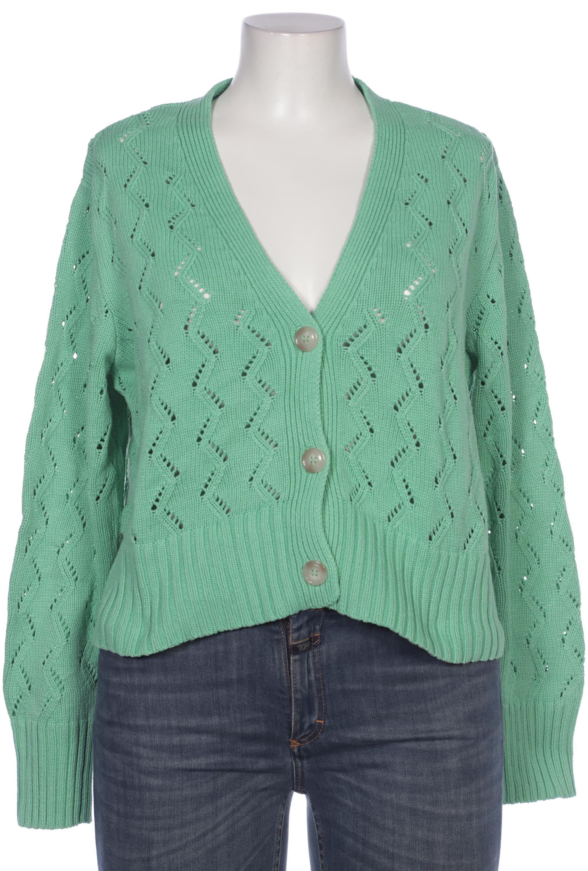 

More & More Damen Strickjacke, grün, Gr. 42