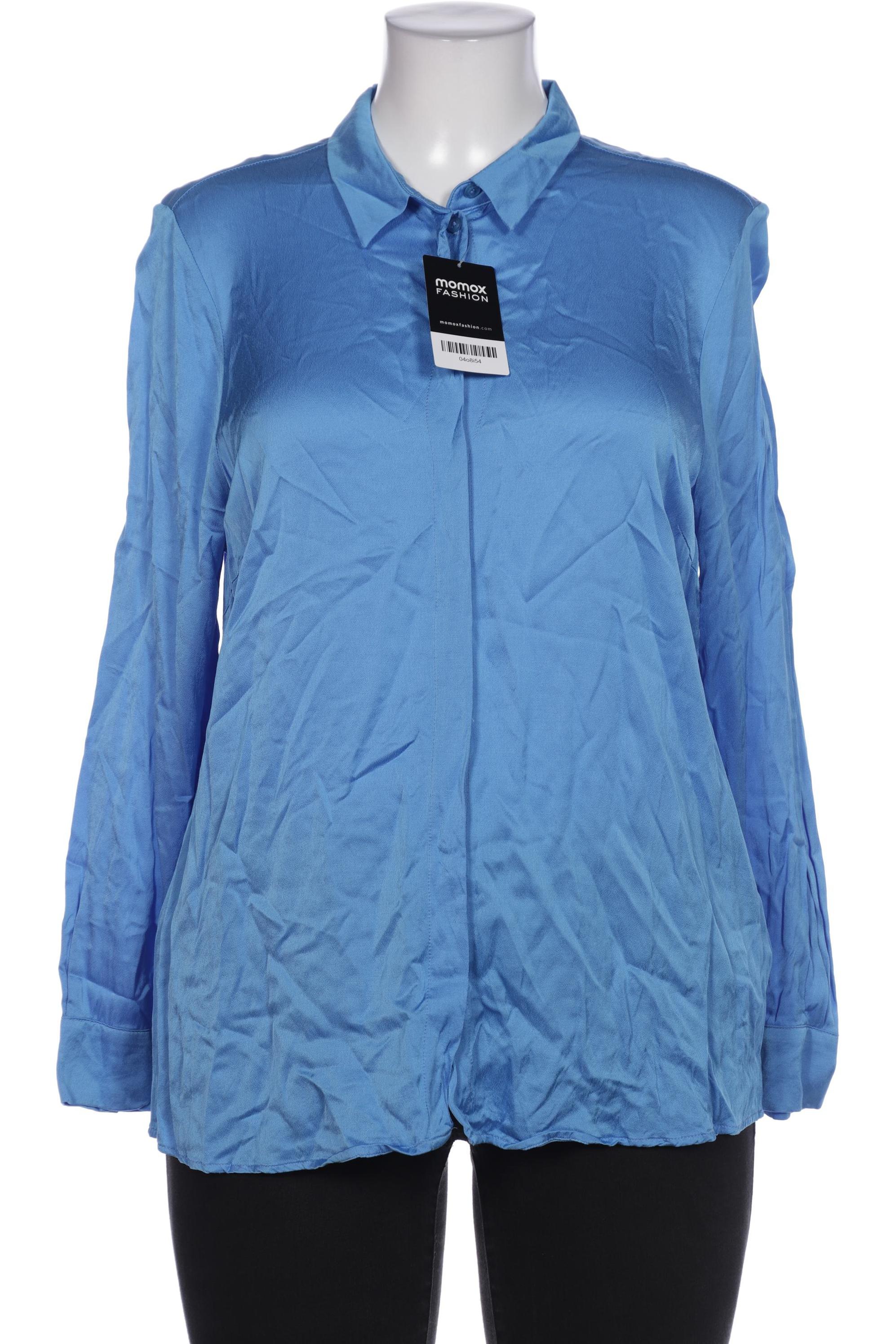 

More & More Damen Bluse, blau, Gr. 44