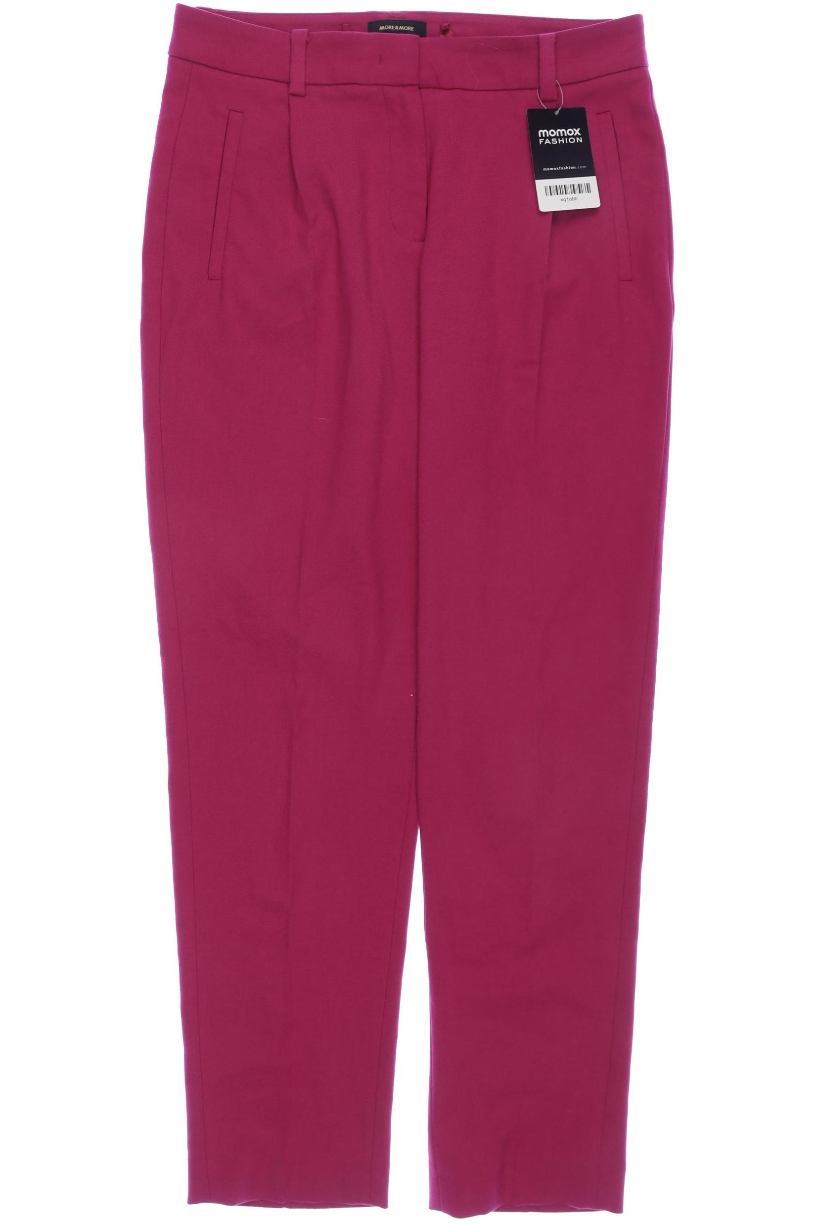 

More & More Damen Stoffhose, pink, Gr. 36