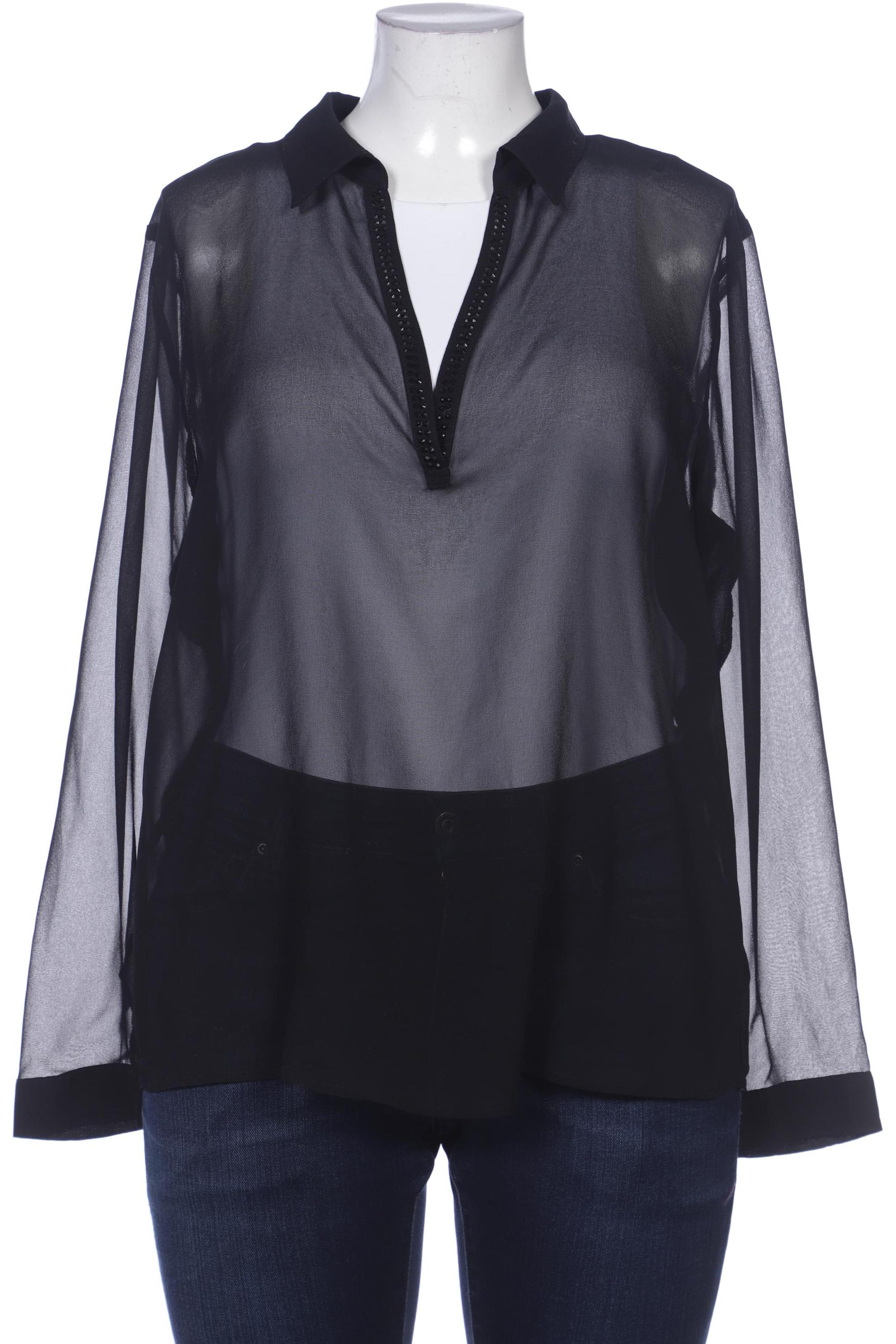 

More & More Damen Bluse, schwarz, Gr. 44