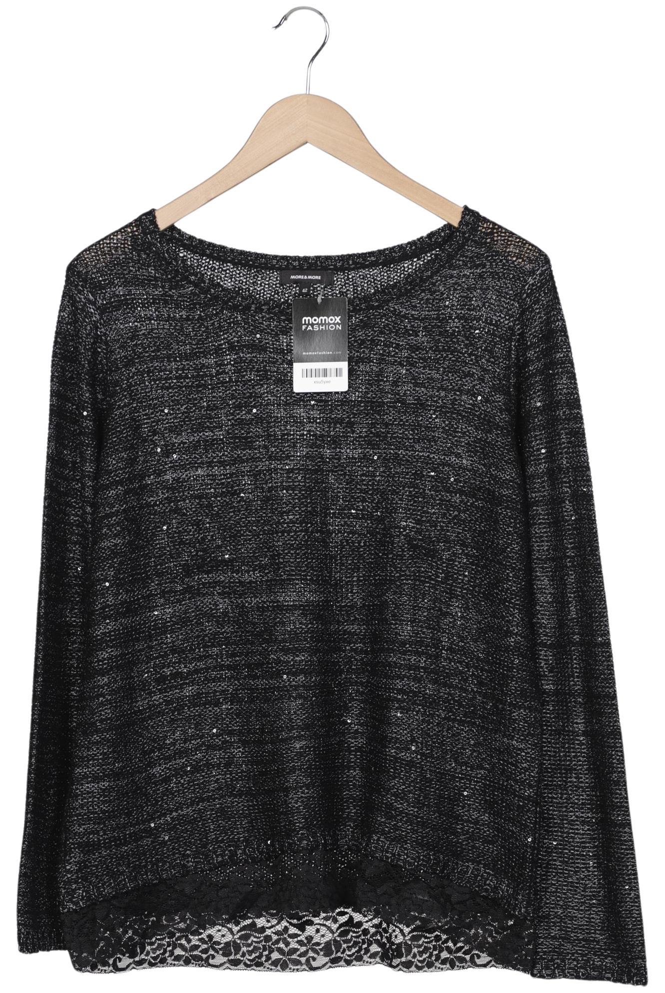 

More & More Damen Pullover, schwarz, Gr. 42