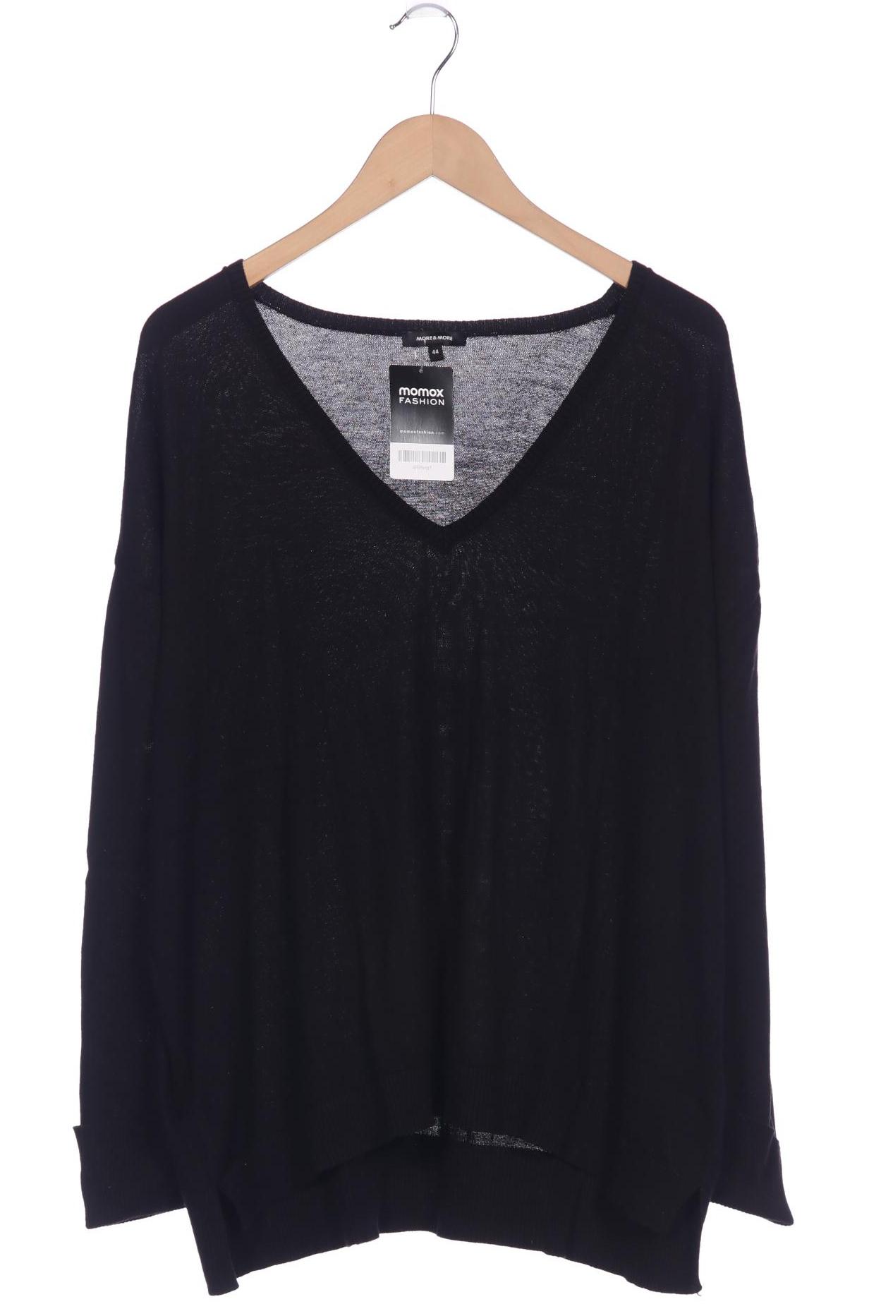 

More & More Damen Pullover, schwarz, Gr. 44