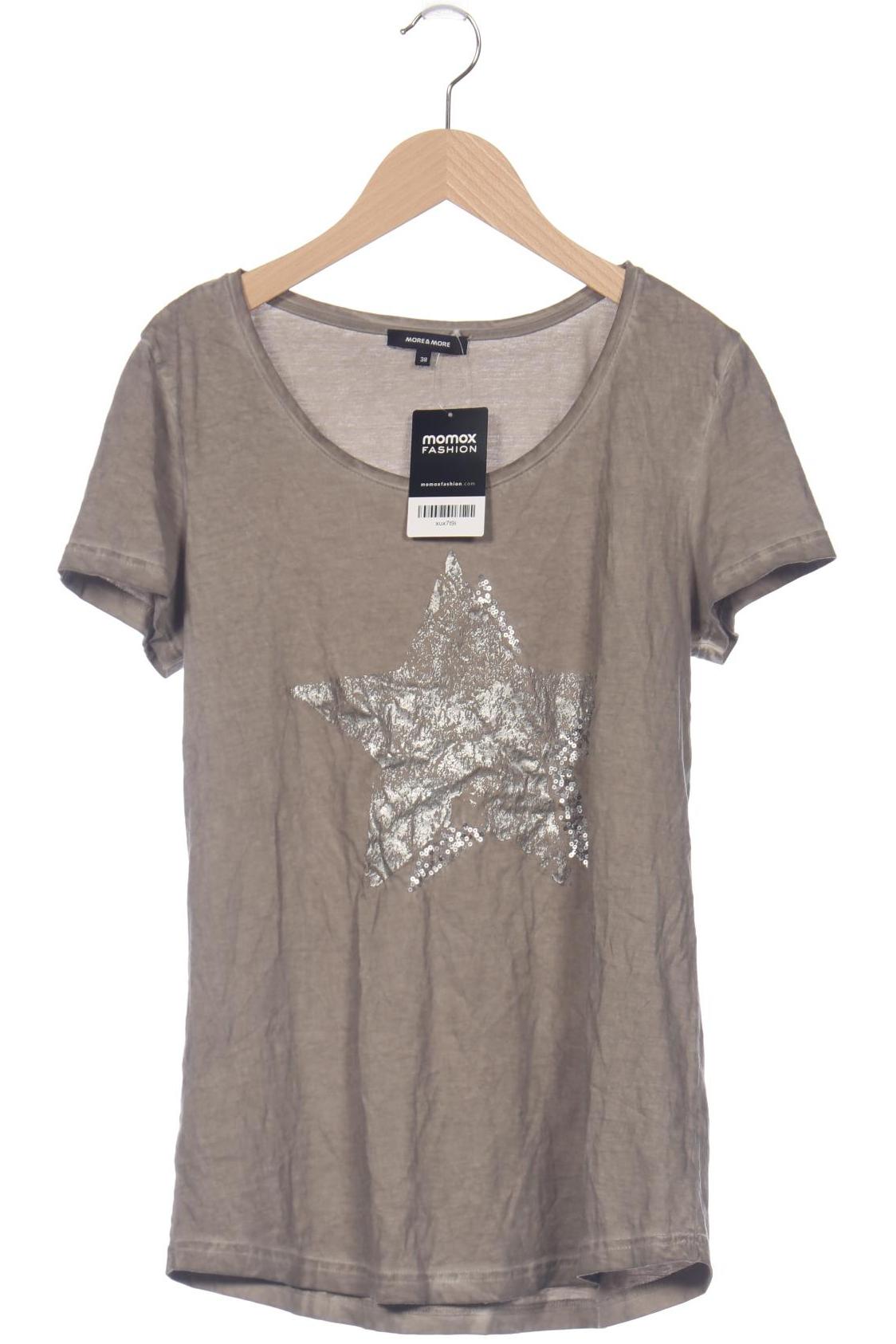 

More & More Damen T-Shirt, grau, Gr. 38