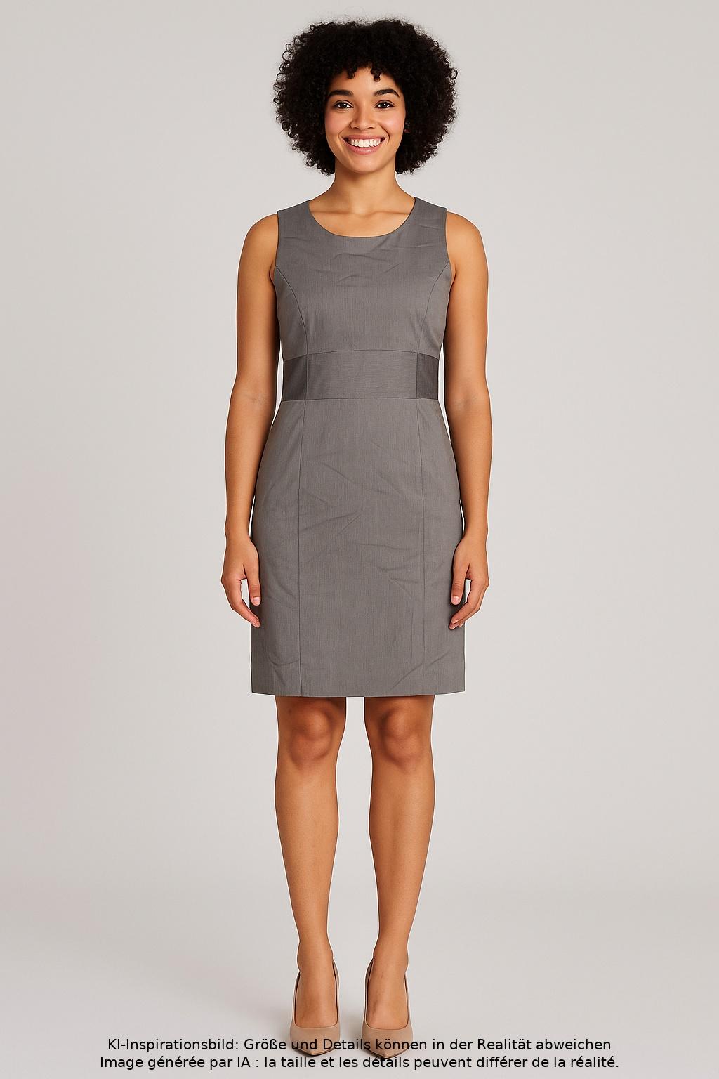 

More & More Damen Kleid, grau, Gr. 38