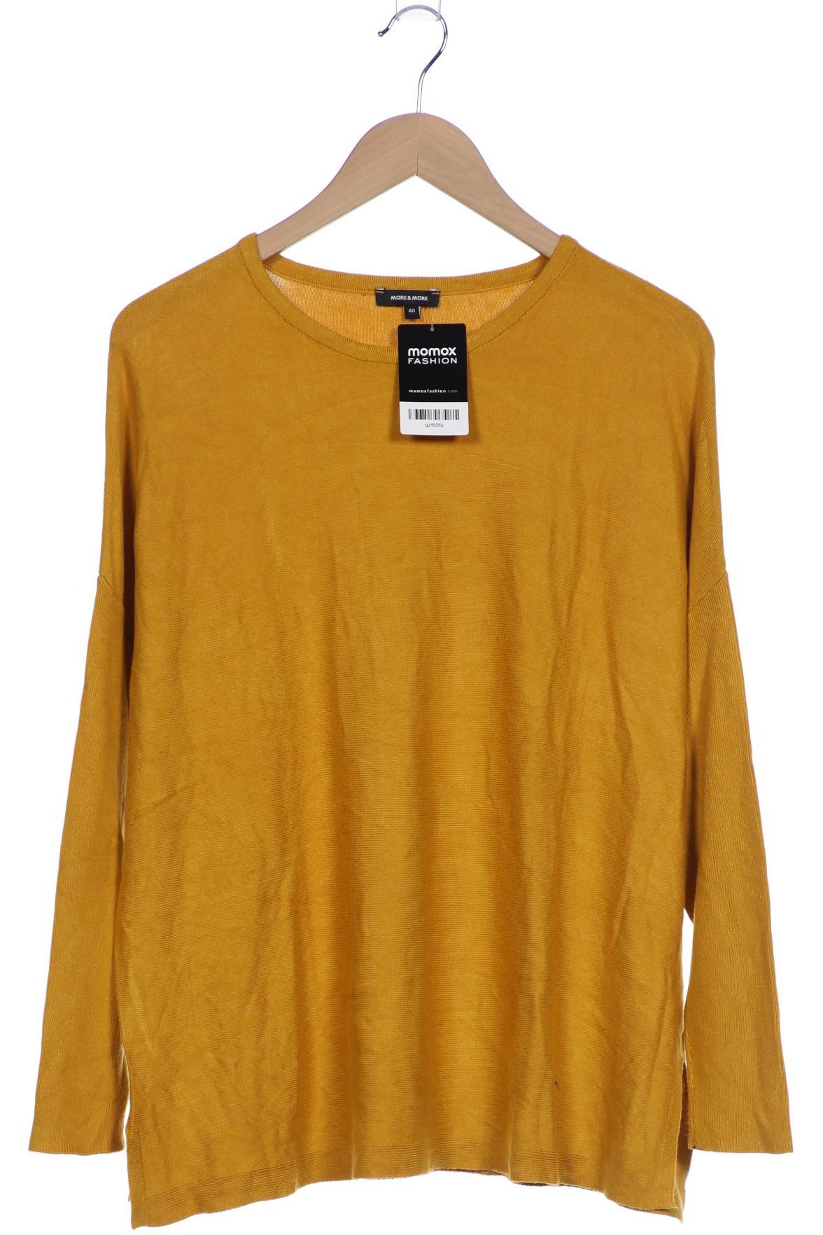 

More & More Damen Pullover, gelb, Gr. 40