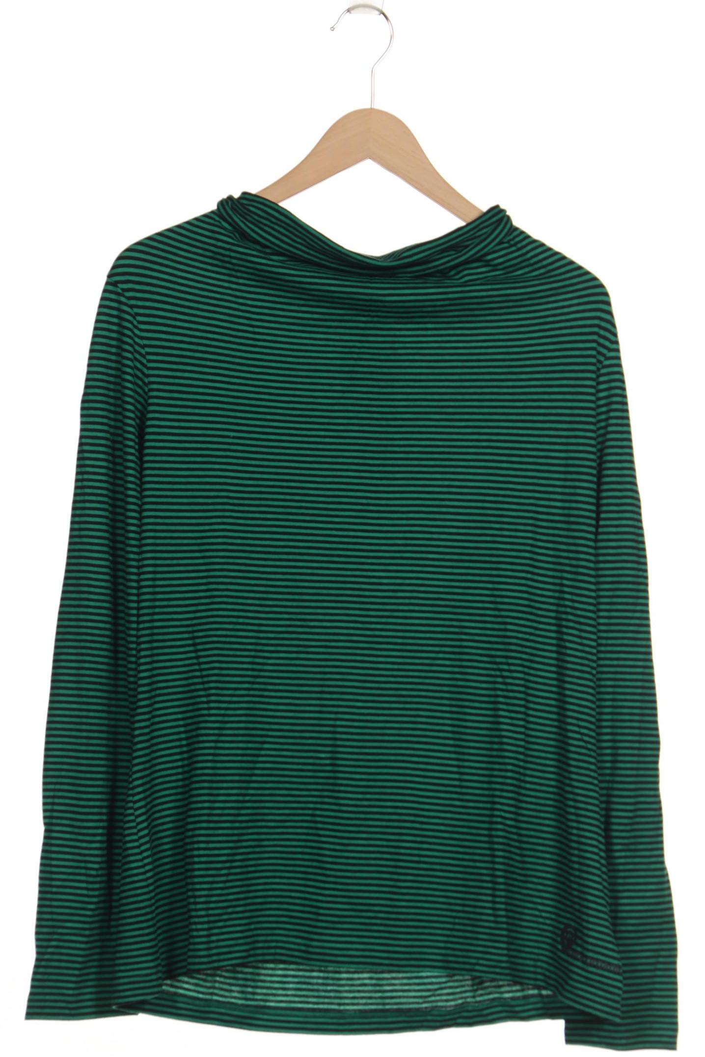 

More & More Damen Langarmshirt, grün, Gr. 44