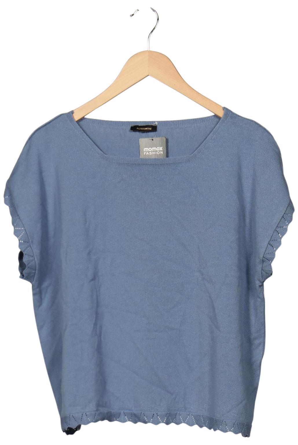 

More & More Damen Pullover, blau, Gr. 46