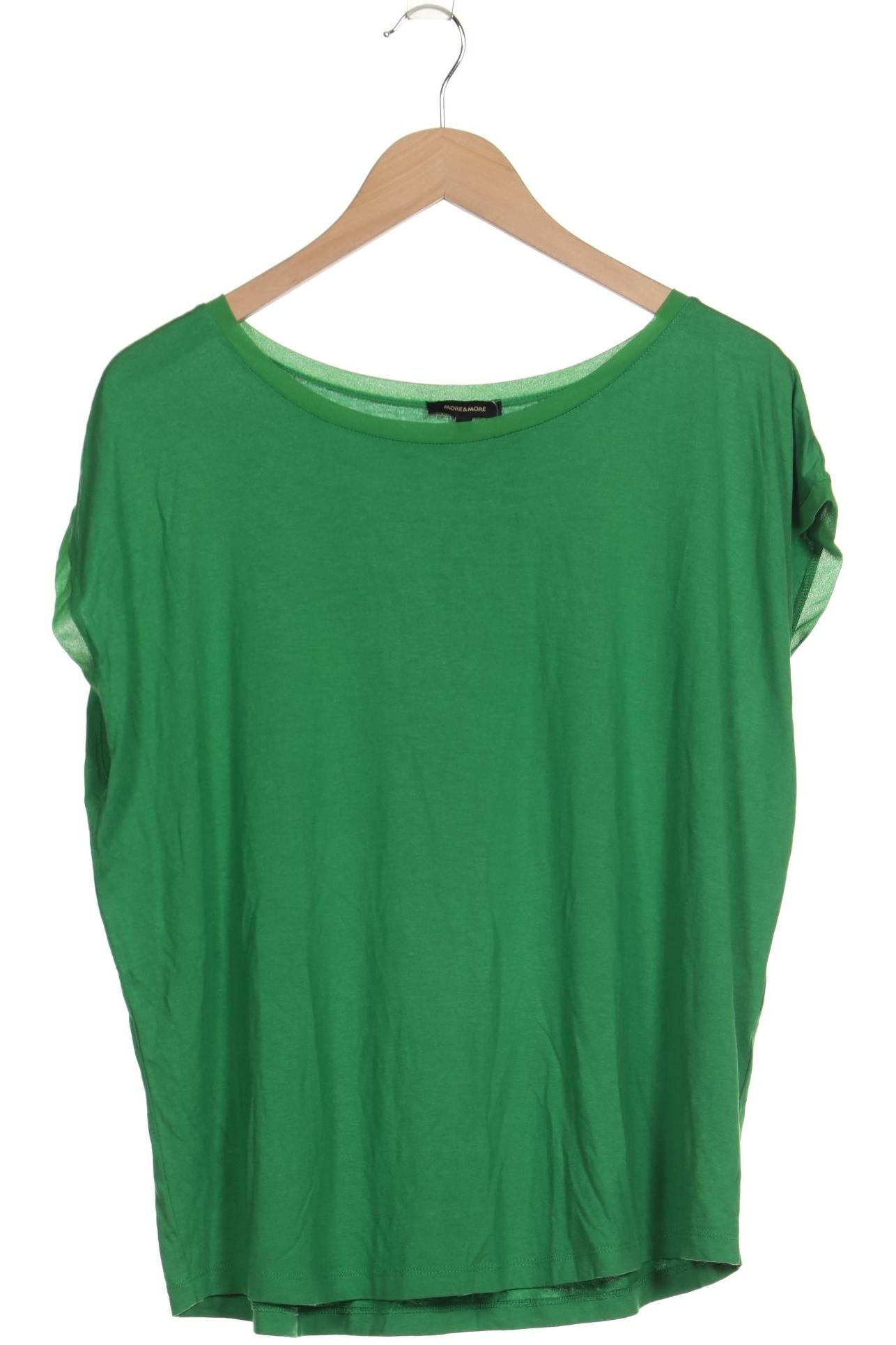 

More & More Damen T-Shirt, grün, Gr. 46