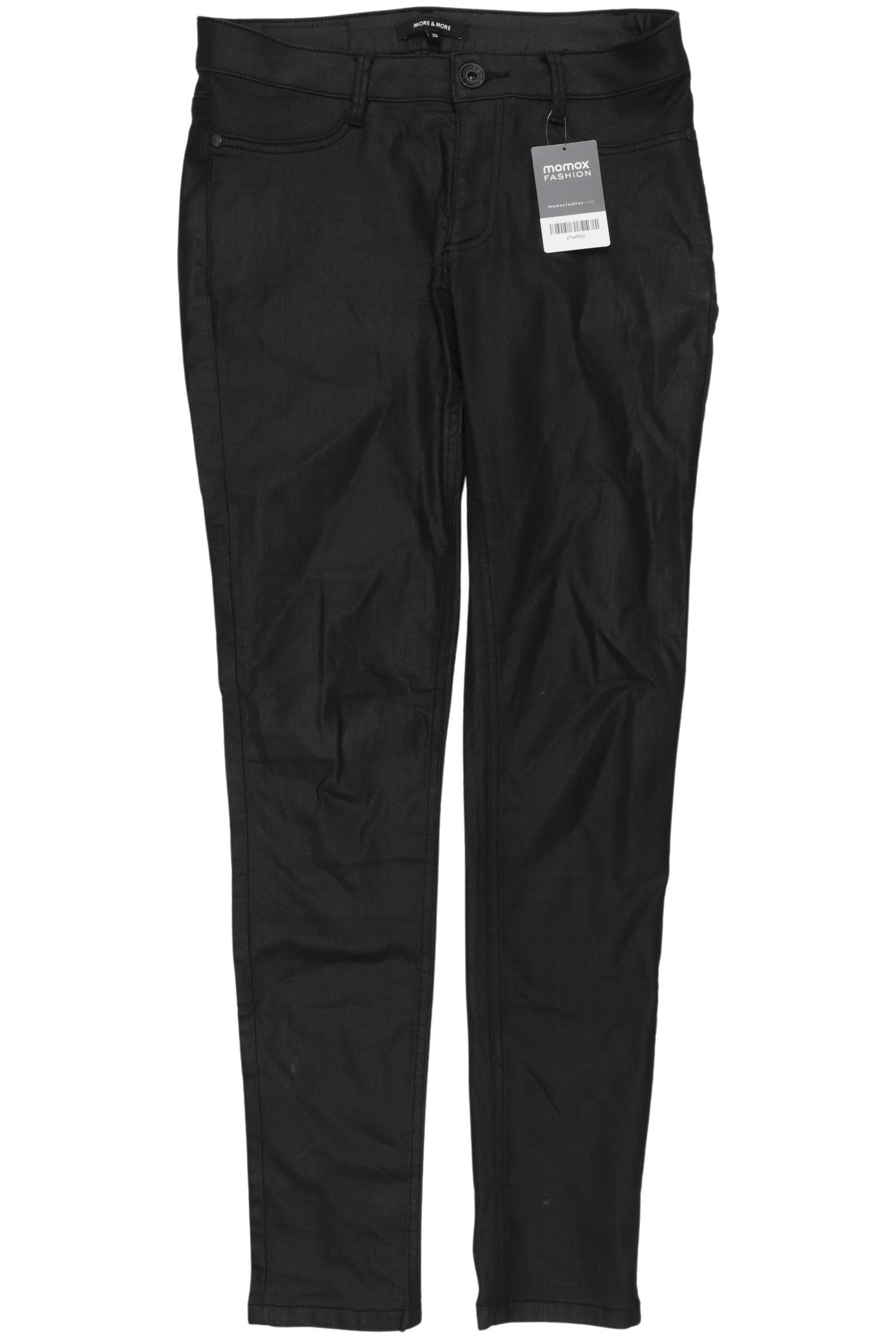 

More & More Damen Stoffhose, schwarz, Gr. 36