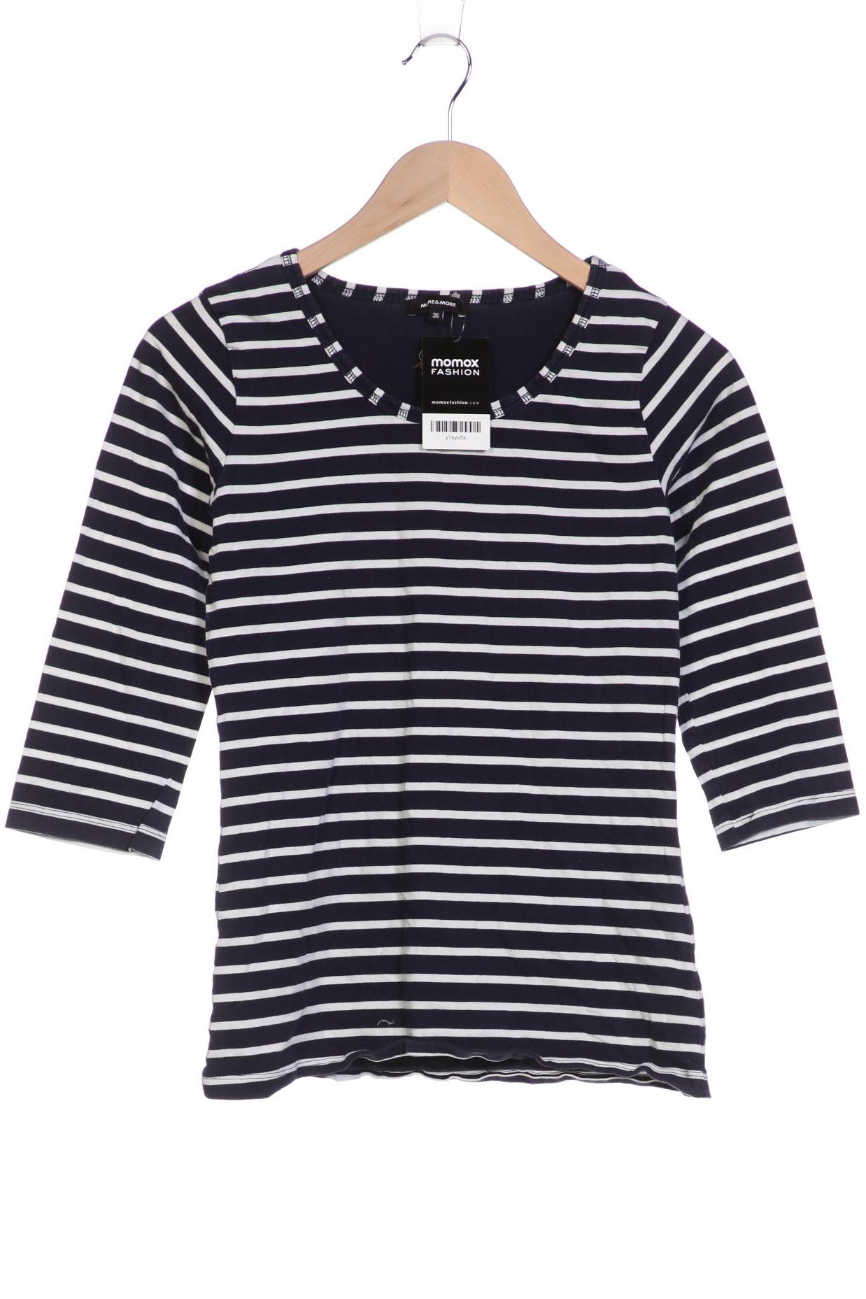 

More & More Damen Langarmshirt, marineblau, Gr. 36