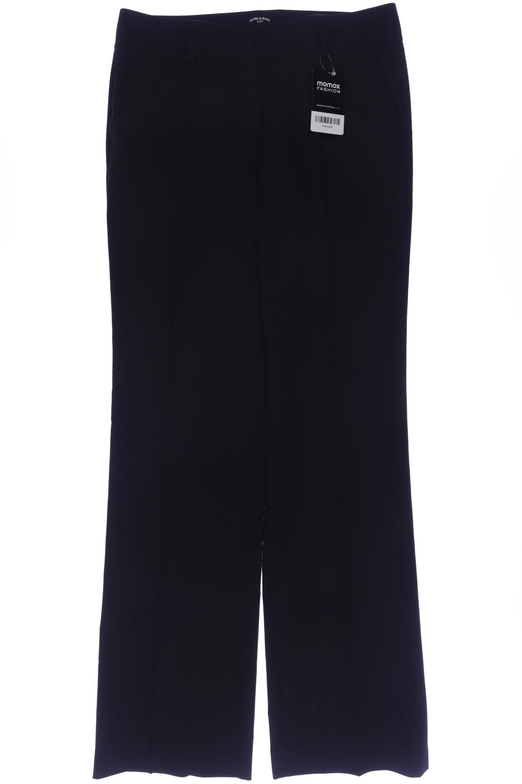

More & More Damen Stoffhose, schwarz, Gr. 36