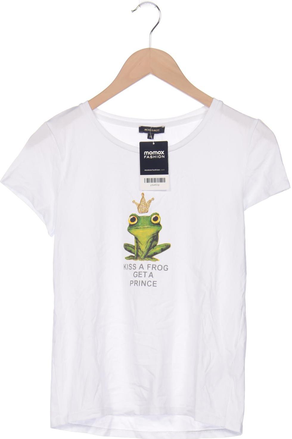 

More & More Damen T-Shirt, weiß, Gr. 36