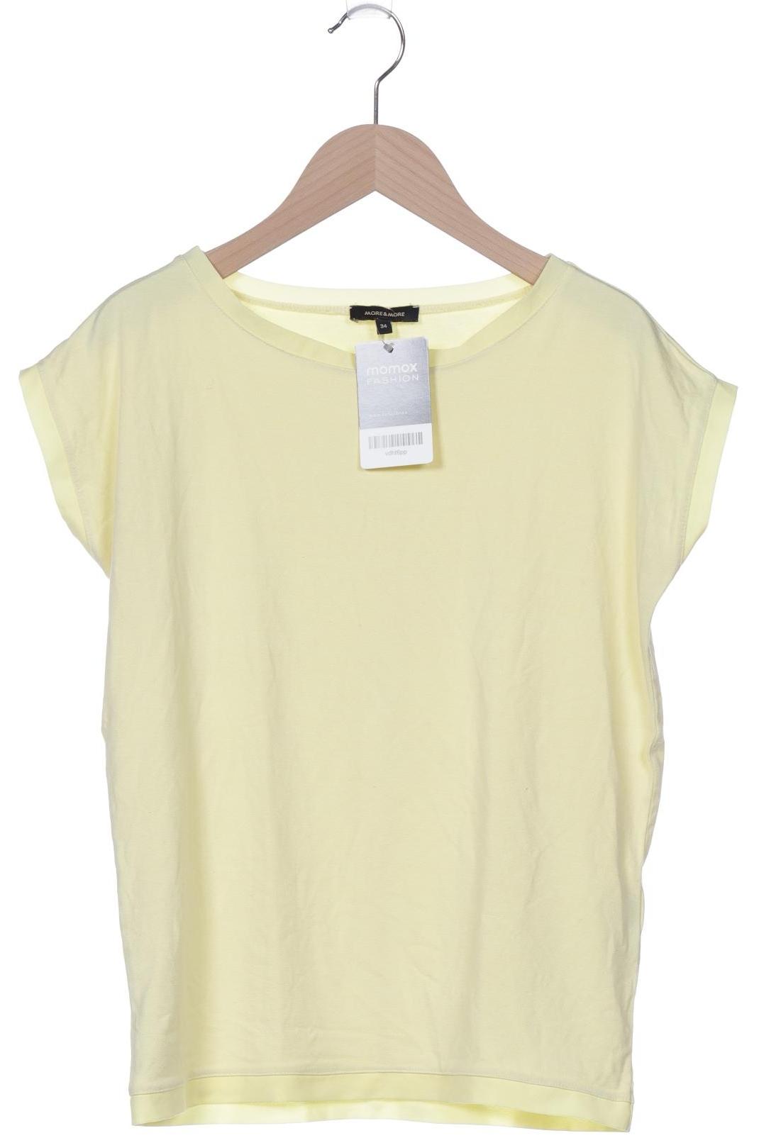 

More & More Damen T-Shirt, gelb, Gr. 34