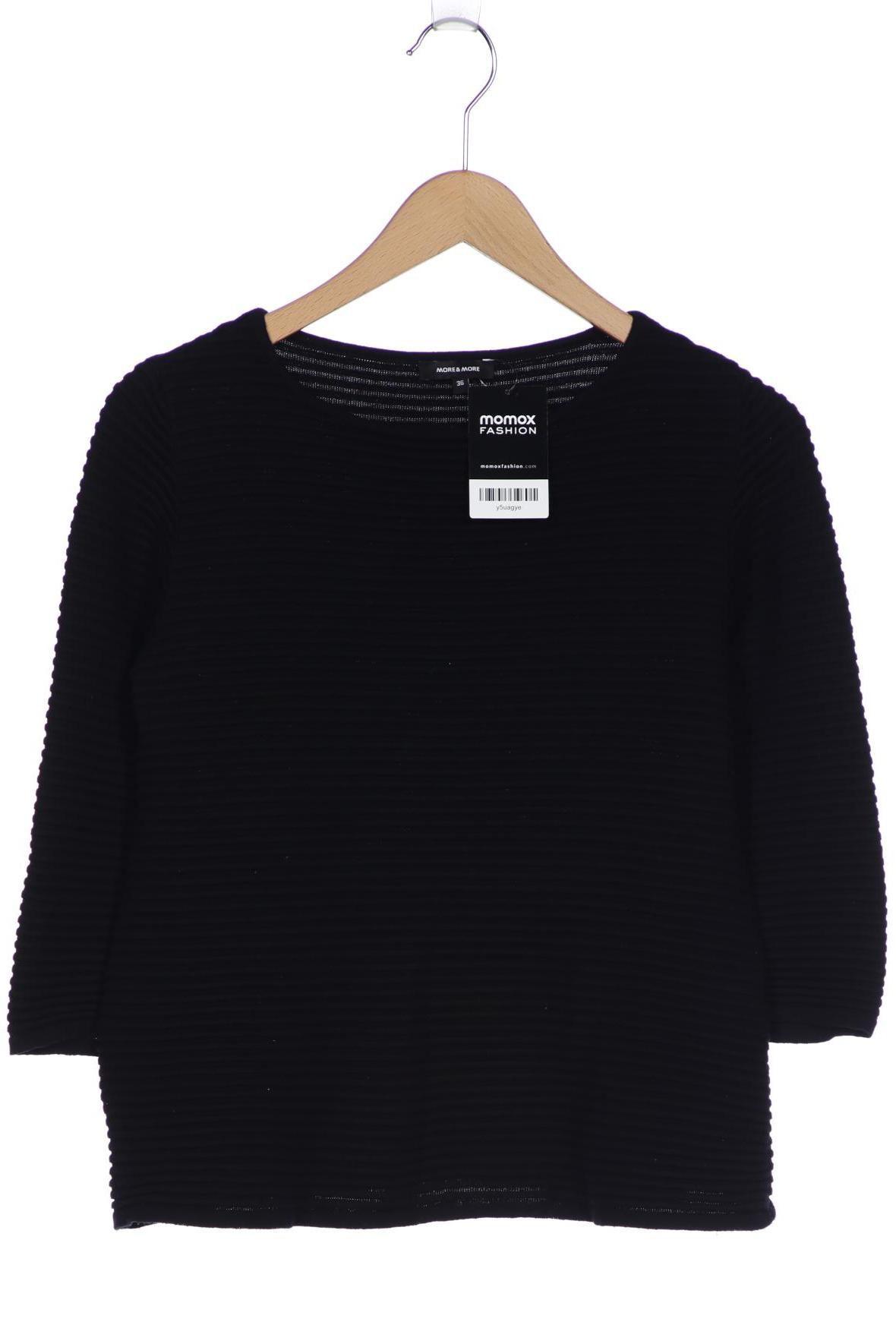 

More & More Damen Pullover, schwarz