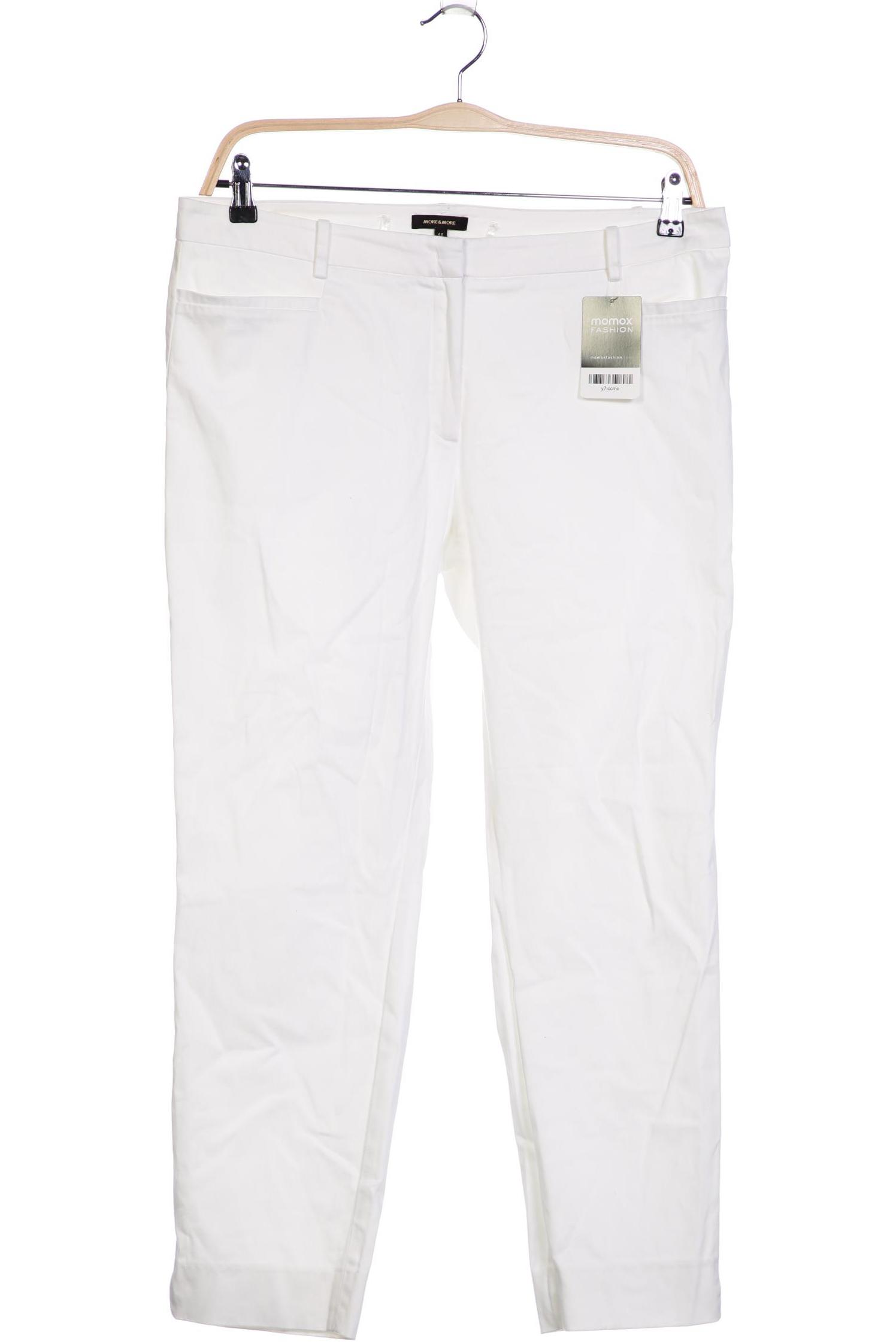 

More & More Damen Jeans, weiß, Gr. 42