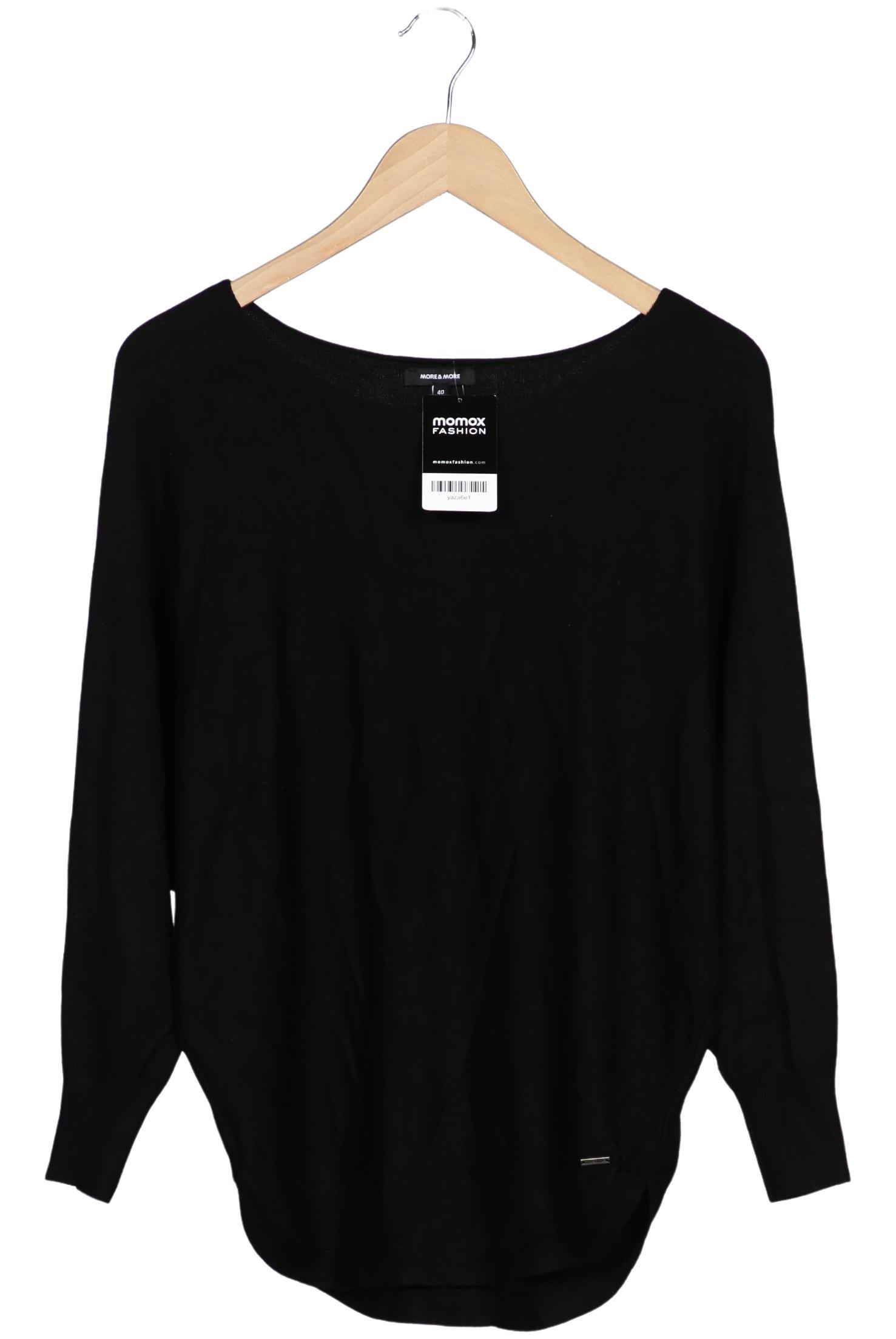 

More & More Damen Pullover, schwarz, Gr. 40