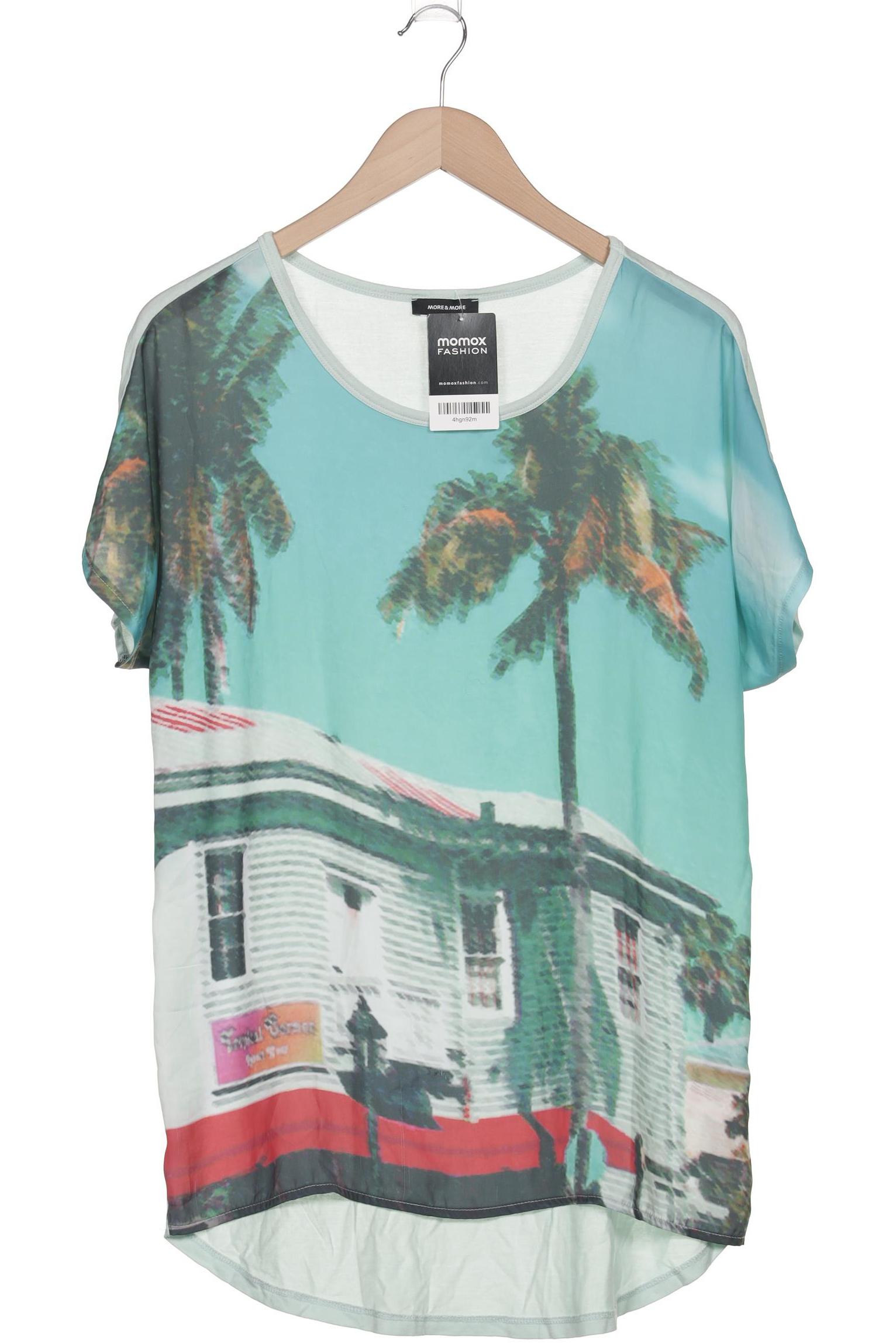 

More & More Damen T-Shirt, türkis, Gr. 38