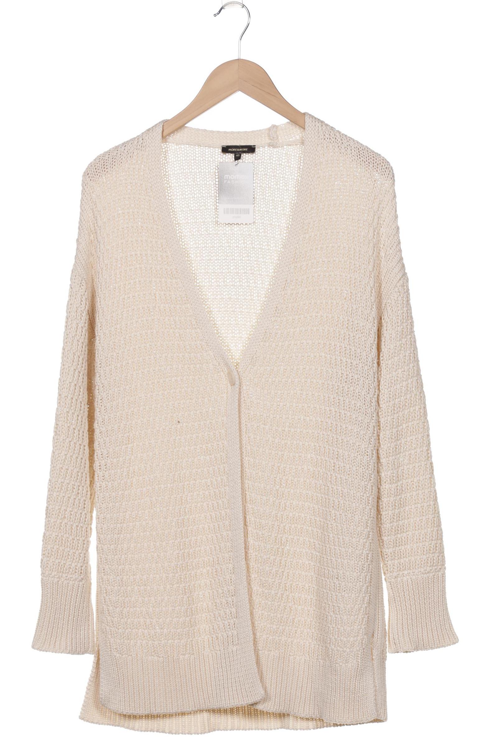 

More & More Damen Strickjacke, cremeweiß, Gr. 40