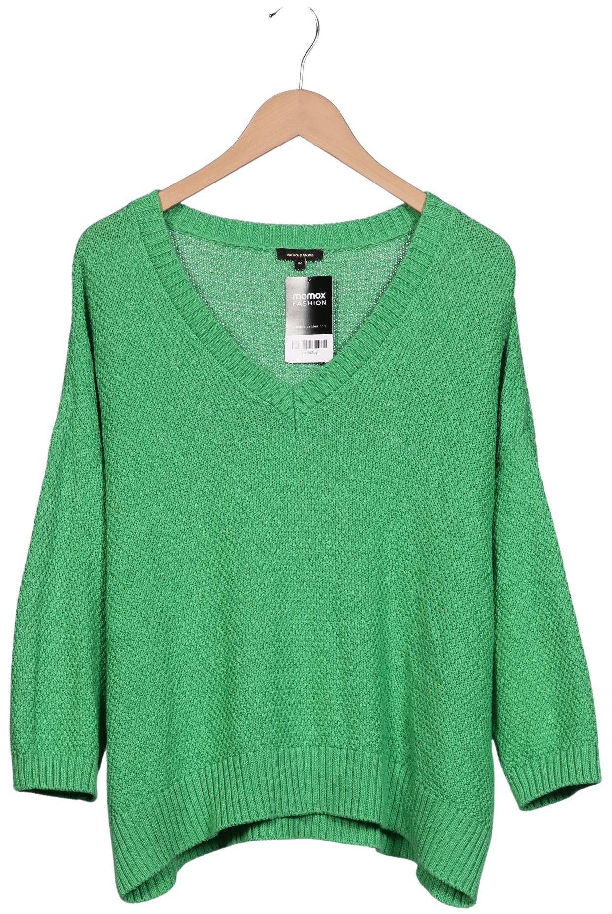 

More & More Damen Pullover, grün, Gr. 44