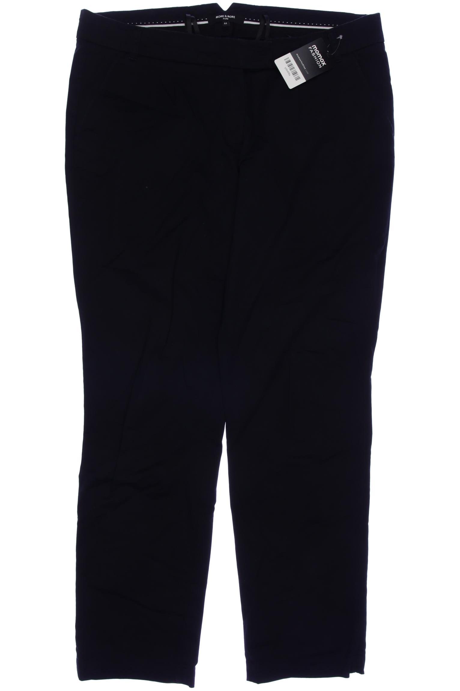 

More & More Damen Stoffhose, schwarz, Gr. 44