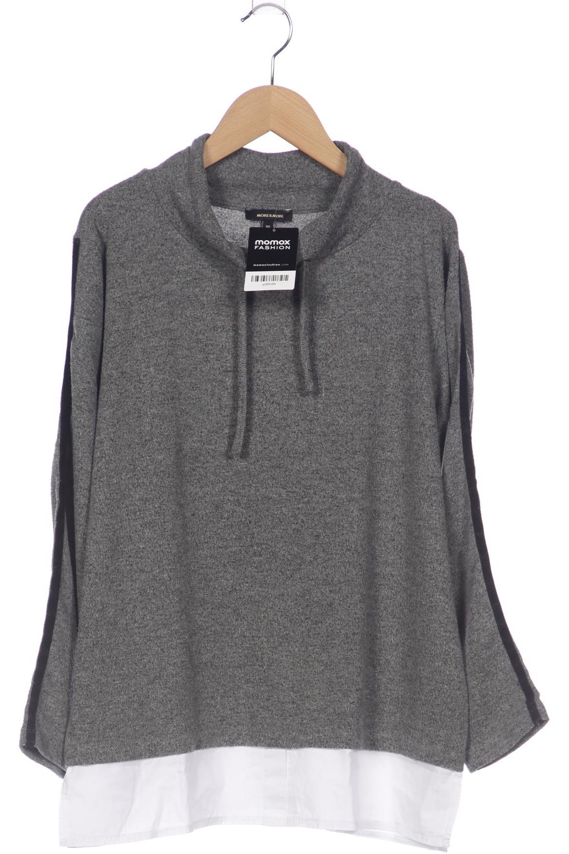 

More & More Damen Pullover, grau, Gr. 36
