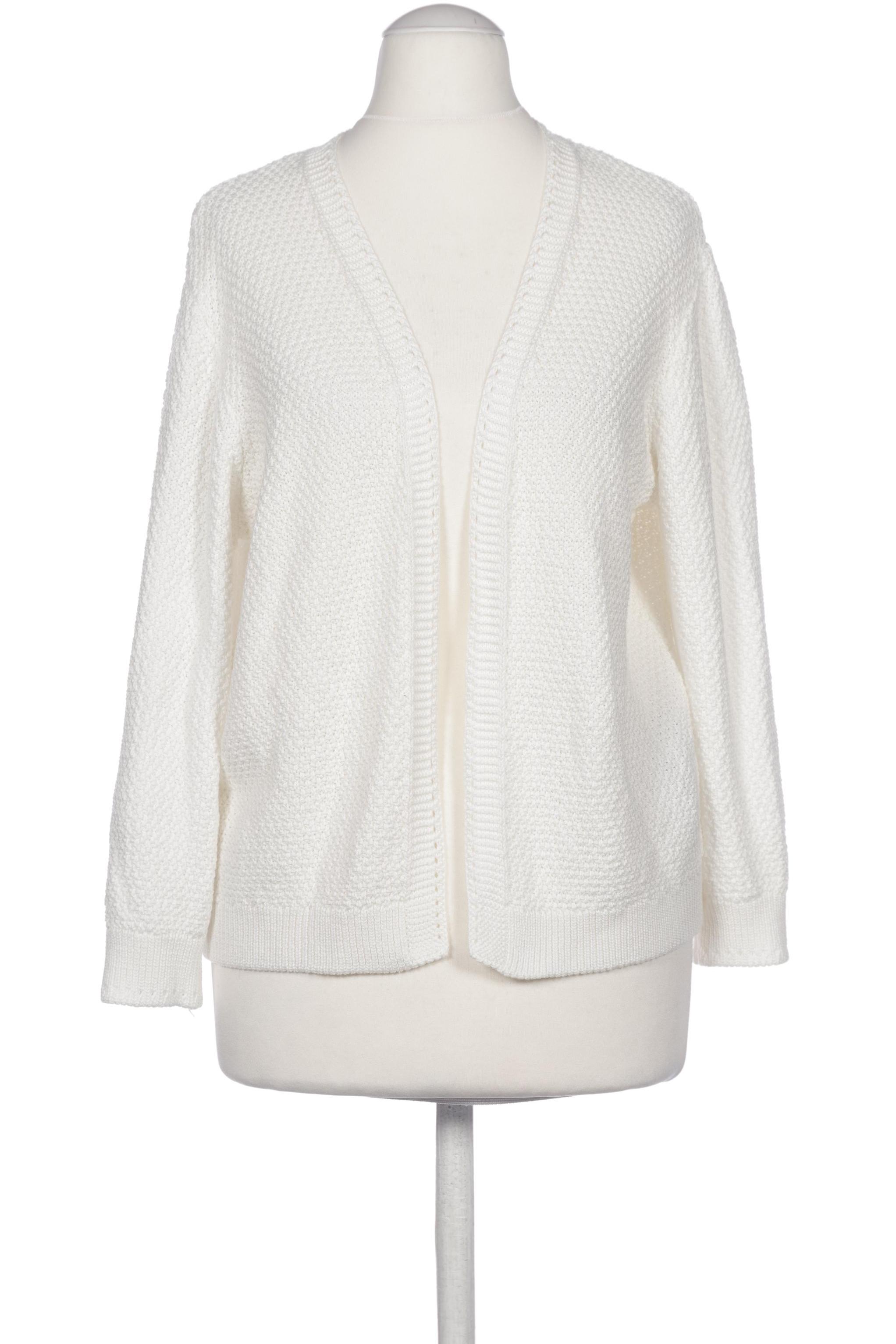 

More & More Damen Strickjacke, weiß, Gr. 36